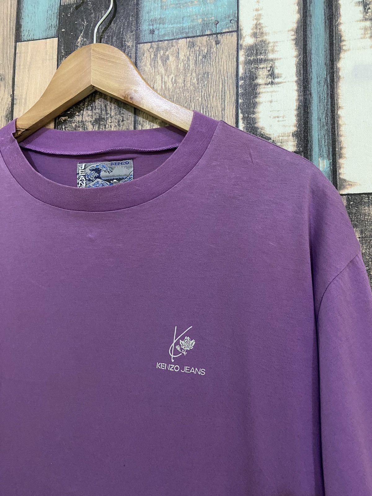Designer × Kenzo × Vintage Vintage Kenzo Big Logo T Shirt Size US M / EU 48-50 / 2 - 5 Thumbnail