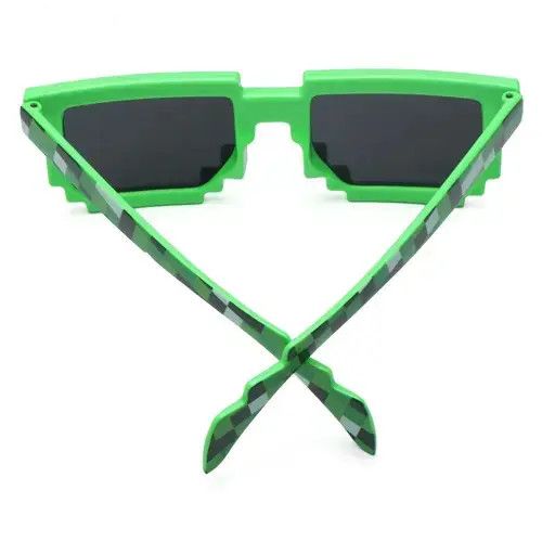 Other Mibuki x Rena Pixel Mosaic Sun Glasses Green (adult size) Size ONE SIZE - 7 Thumbnail