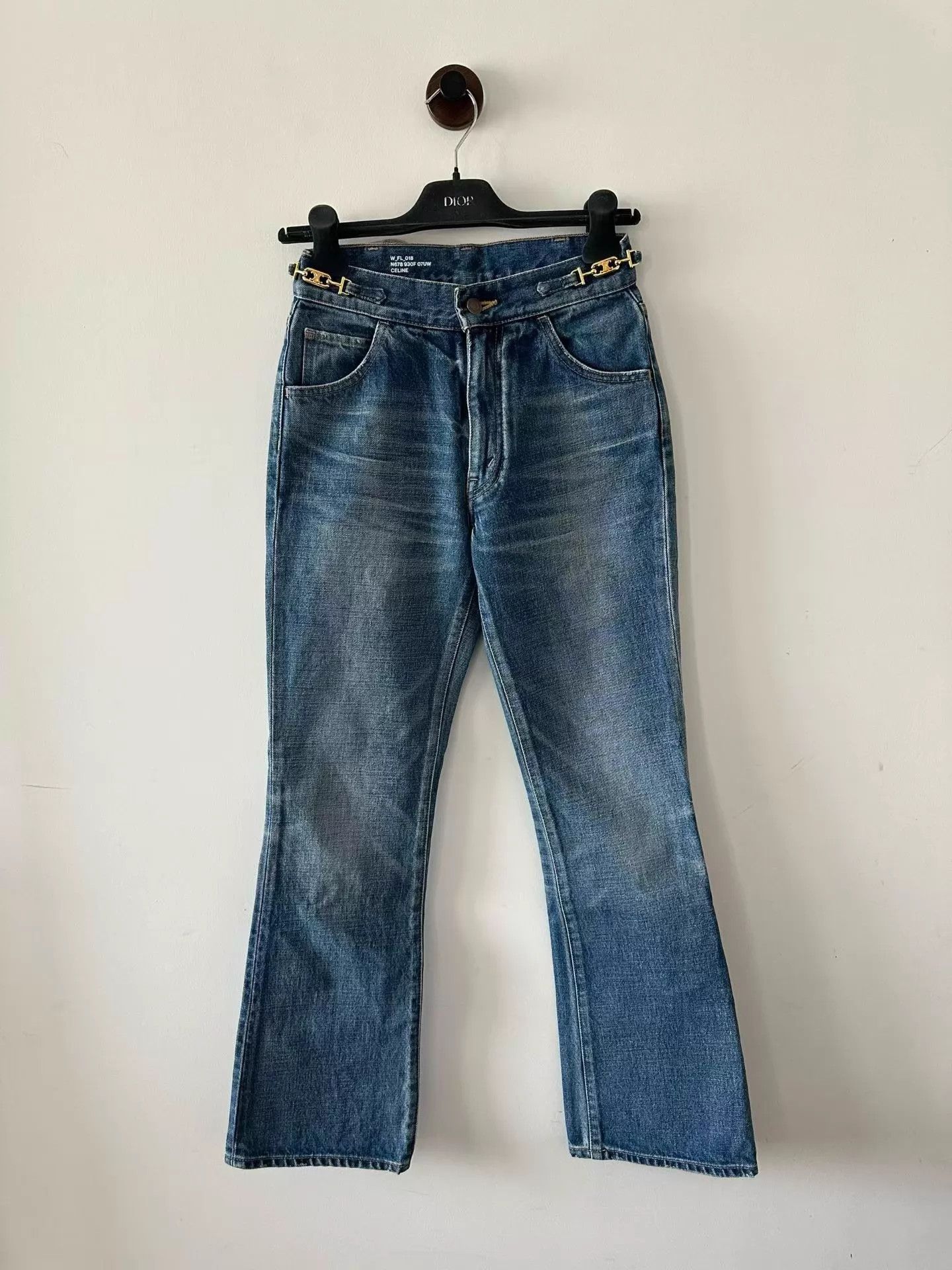 Celine Celine Dylan Triomphe Jeans 25 98new Size 25" / US 0 / IT 36 - 1 Thumbnail