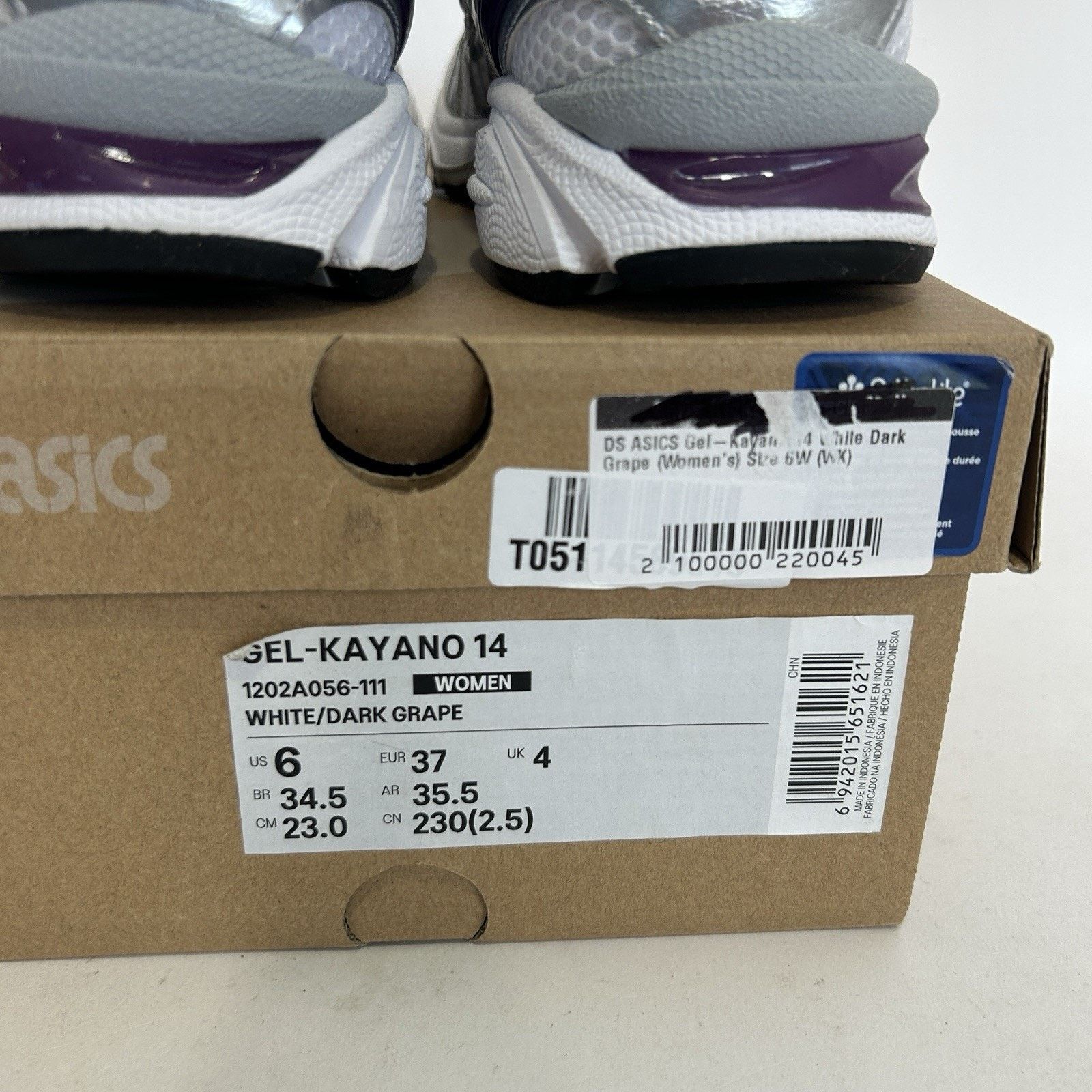 Asics ASICS Gel Kayano 14 WMNS “Silver Grape” 1202A056111 Size US 6 / IT 36 - 5 Thumbnail