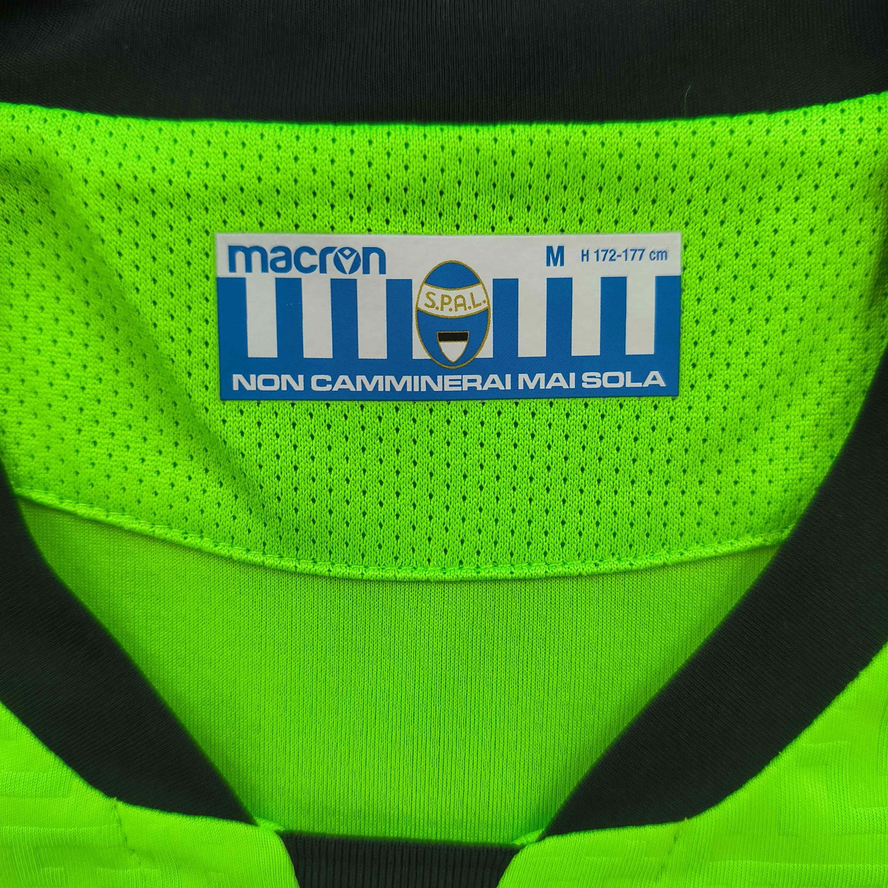 Macron SPAL 2020-21 Macron goalkeeper football jersey shirt size M Size US M / EU 48-50 / 2 - 4 Thumbnail