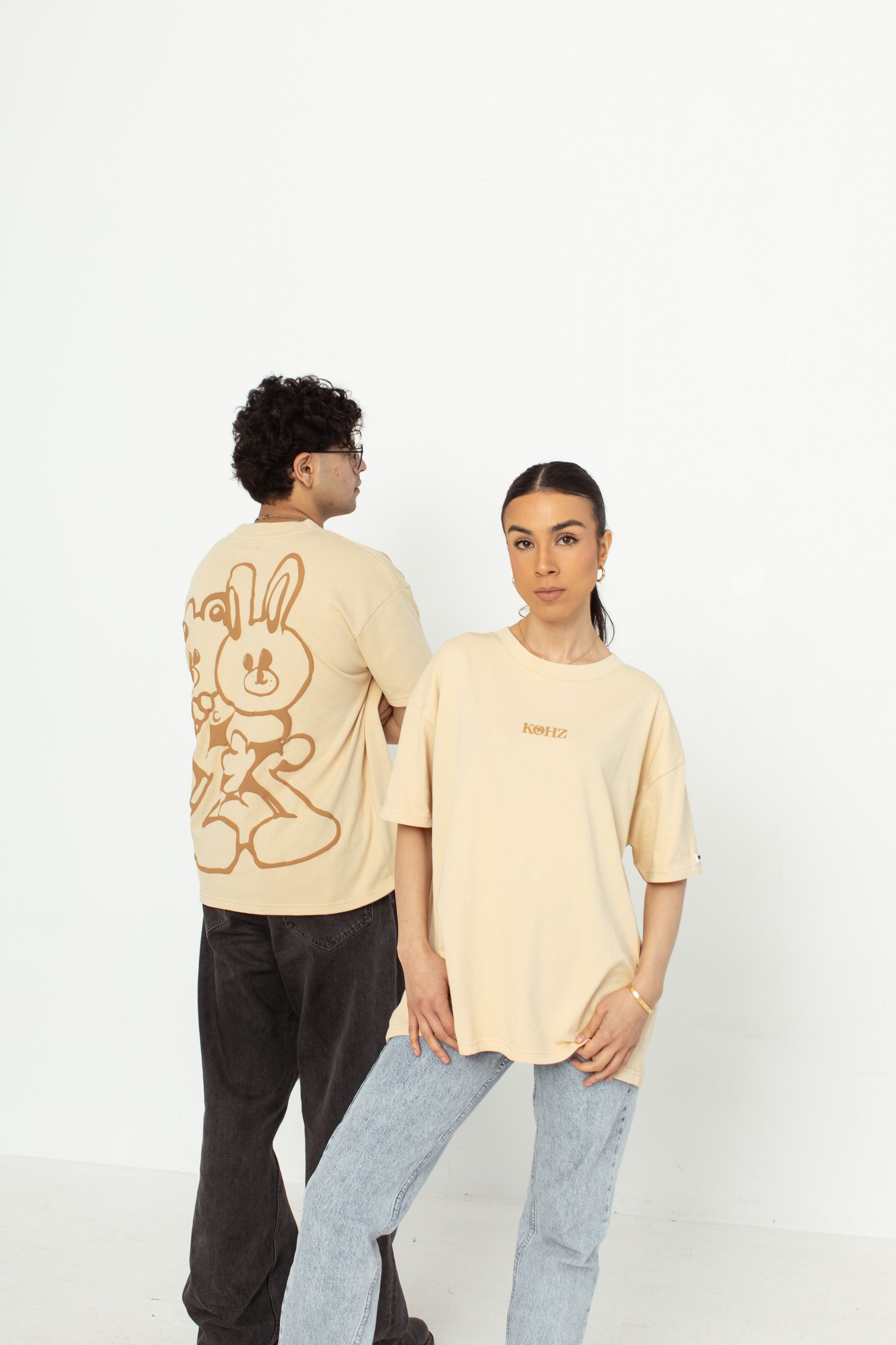 Other Beige oversized tee Size US XL / EU 56 / 4 - 9 Thumbnail