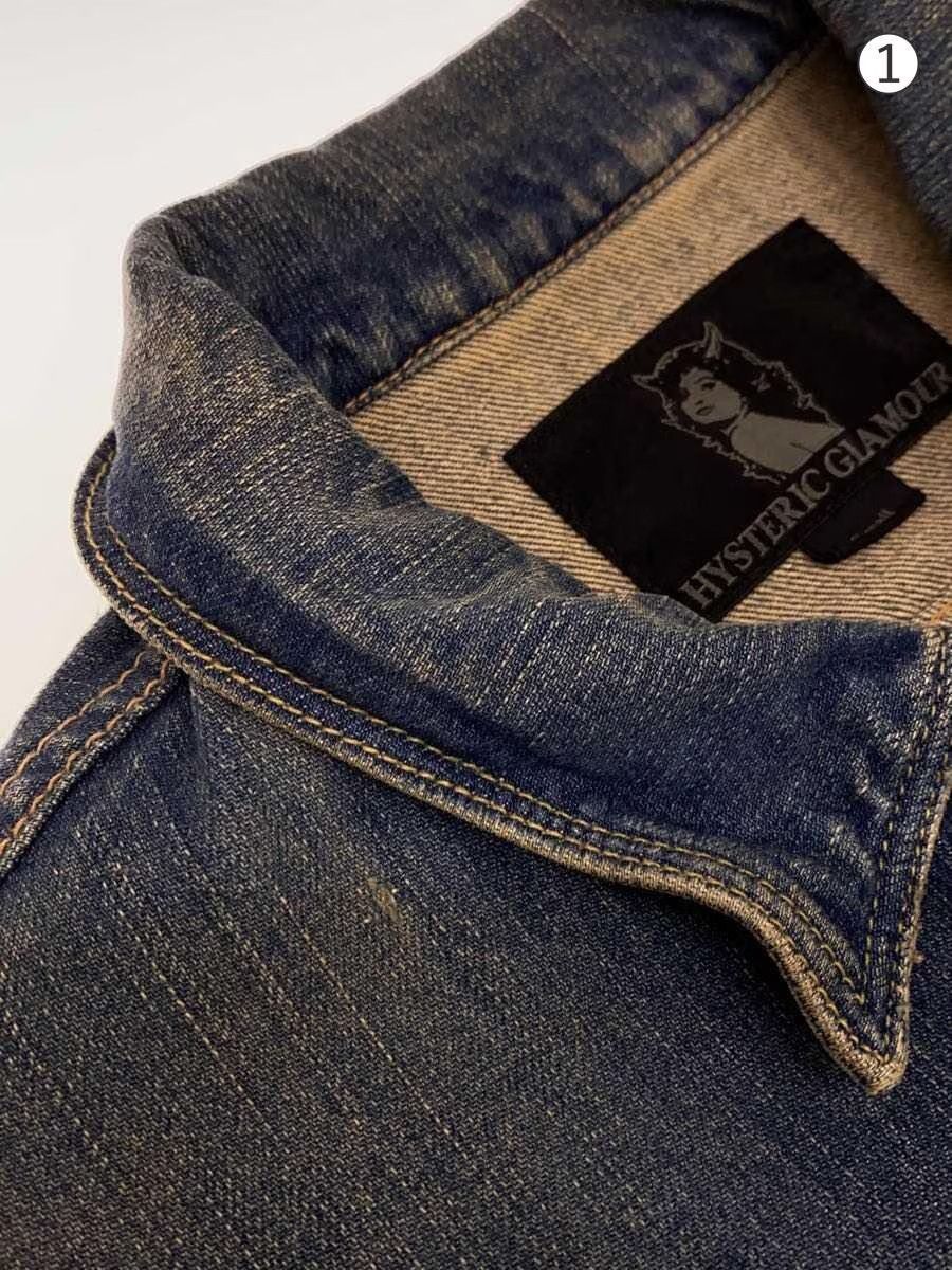 Hysteric Glamour Panel Denim Jacket Size US S / EU 44-46 / 1 - 3 Thumbnail