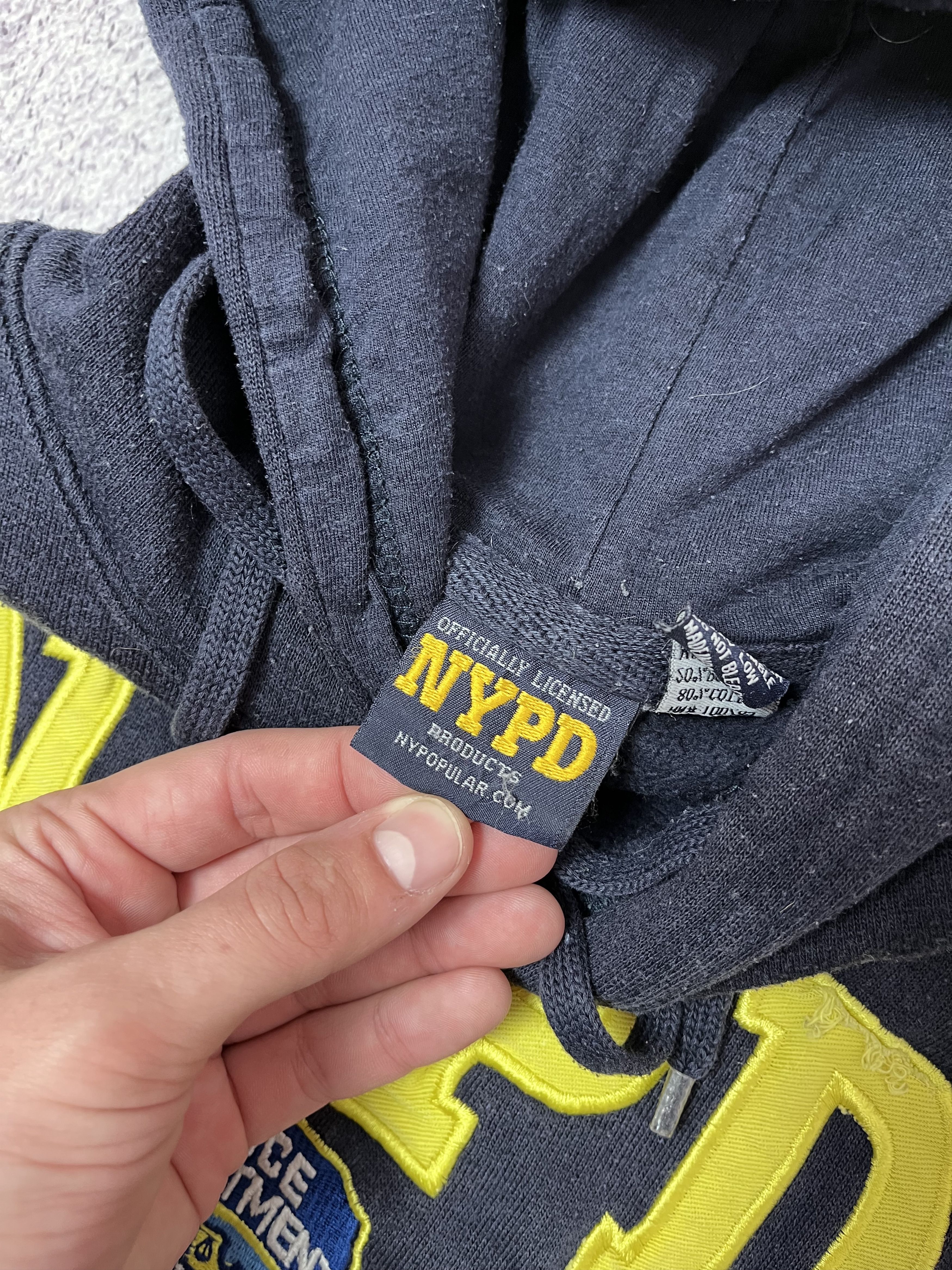 Other Mens hoodie NYPD size M Official Licensed Size US M / EU 48-50 / 2 - 8 Thumbnail