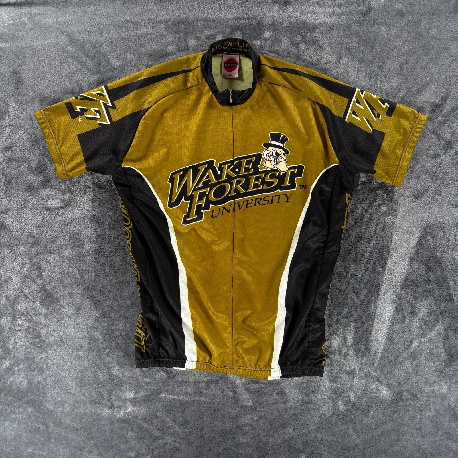 Other World Jerseys Cycling Jersey Men XL Wake Forest Demon Deacon Size US XL / EU 56 / 4 - 1 Thumbnail