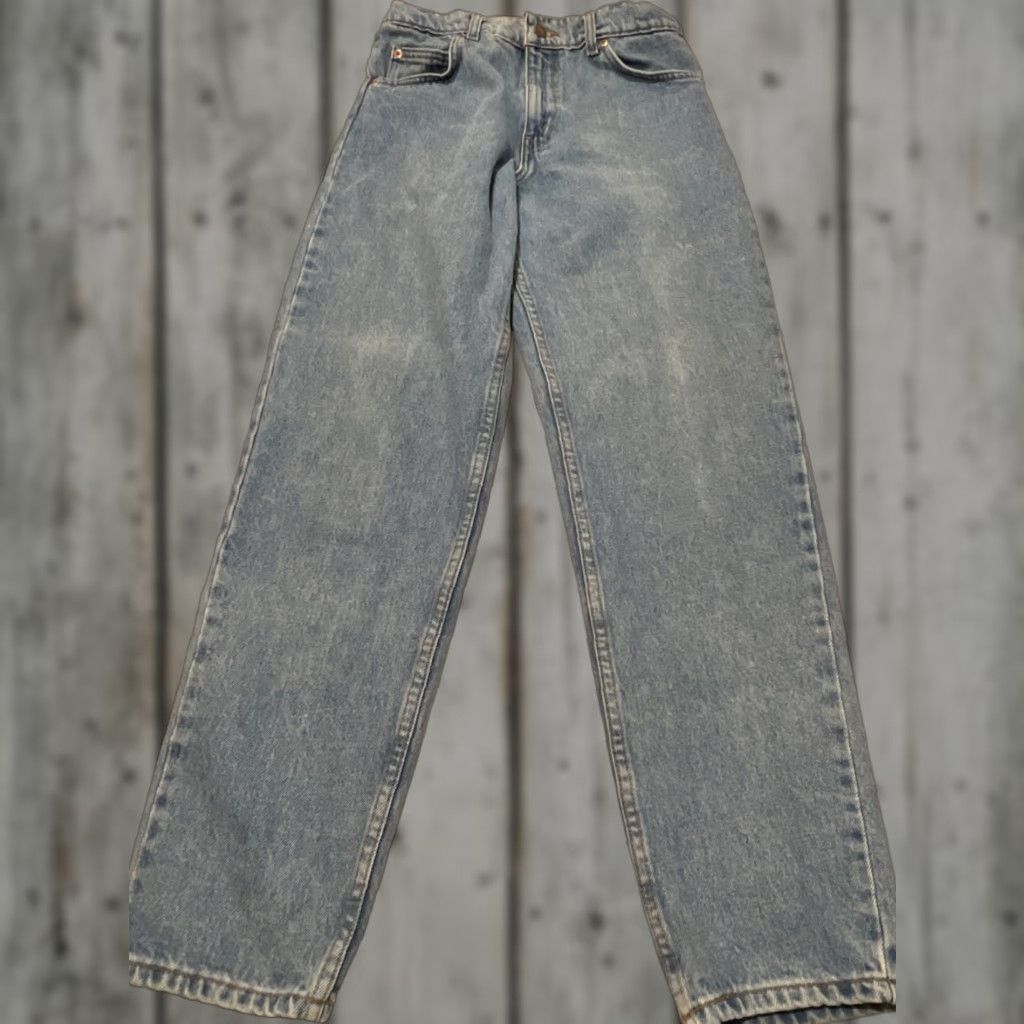 Levi's VINTAGE Levi’s 550 Jeans Men W30 L32 Orange Tab Cotton Made Chile Even Fade 1990s Grunge Mens Size US 30 / EU 46 - 1 Thumbnail