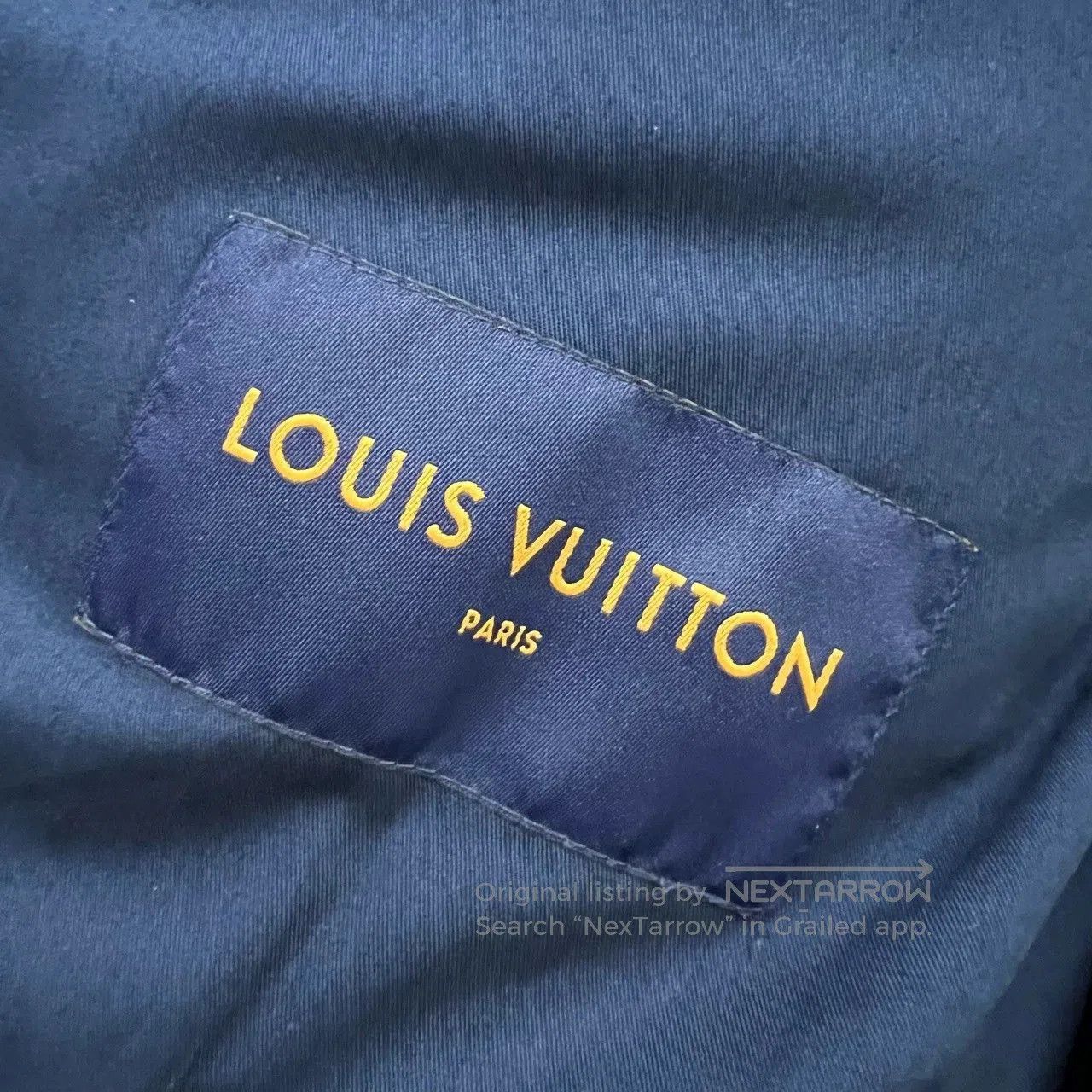 Louis Vuitton louis vuitton blue denim jacket with floral detail. Size US XXL / EU 58 / 5 - 4 Thumbnail