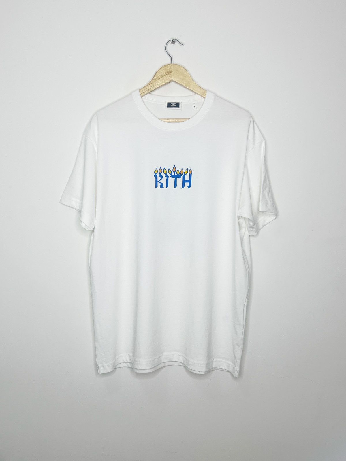 Kith Kith Treats Hanukkah Menorah Tee Size US L / EU 52-54 / 3 - 2 Thumbnail