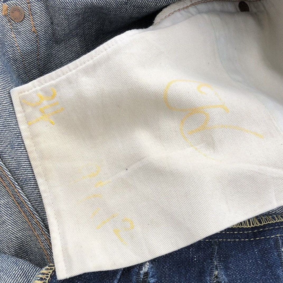 Japanese Brand Vintage Kapital Country Japan Black Washed Jeans Size US 34 / EU 50 - 8 Thumbnail