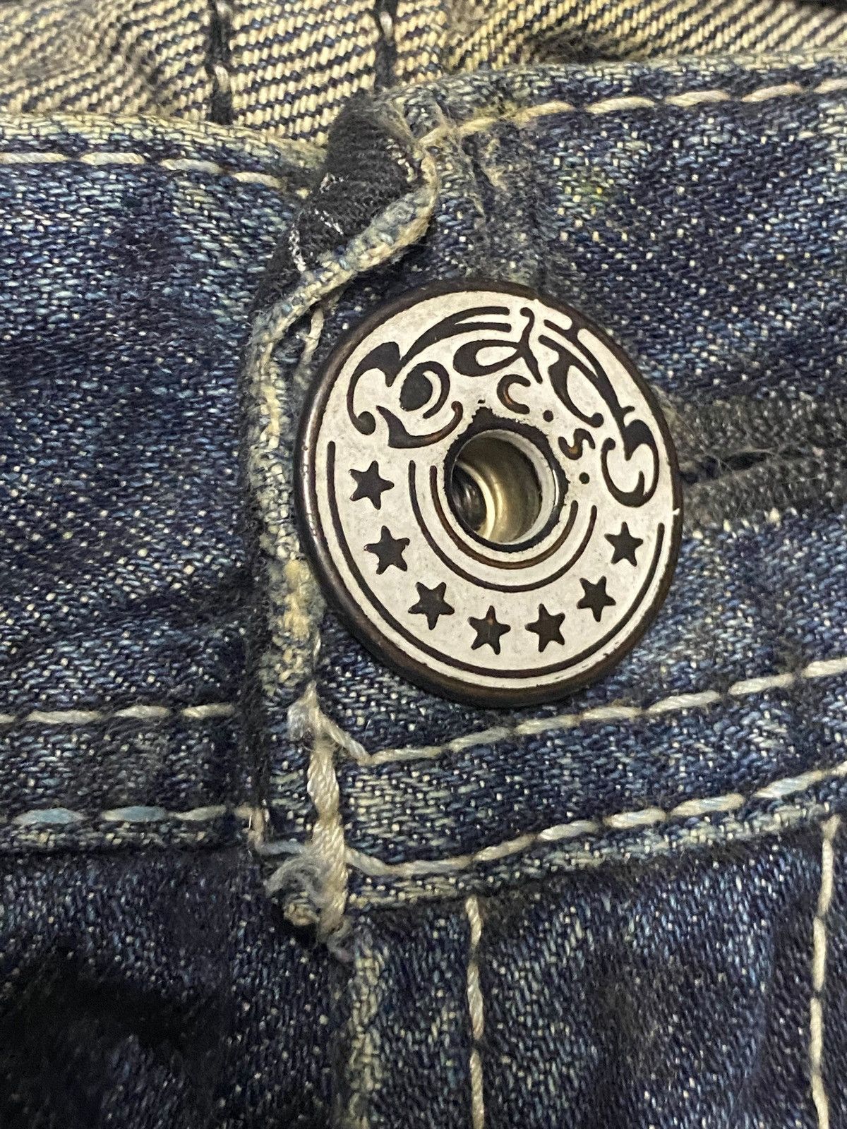 Visvim Japanese Brand Rodeo Crown Mud Wash Straight Fit Jeans Size US 32 / EU 48 - 9 Thumbnail