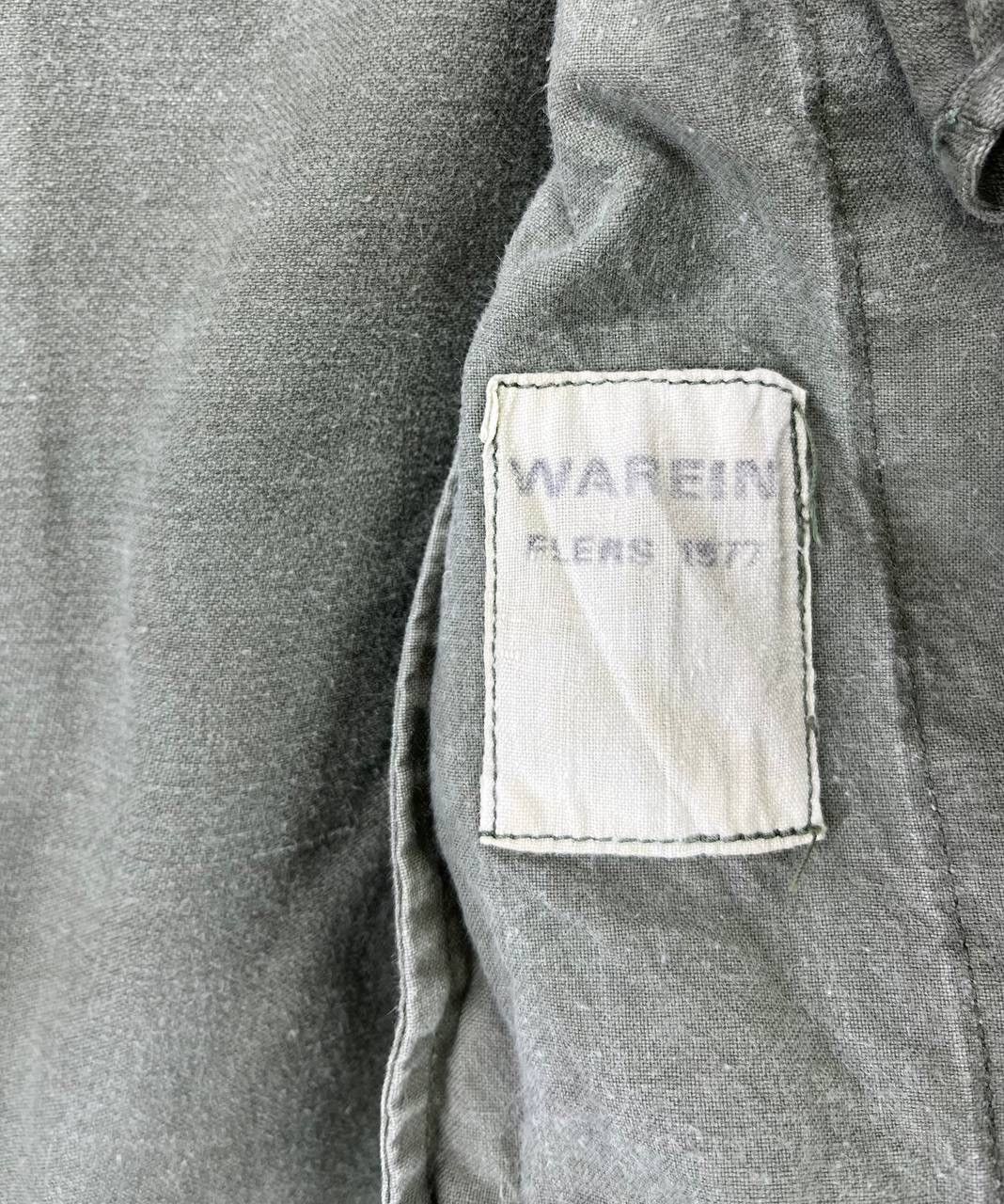 Vintage Vintage 70's Warein Flers French Army Khaki Combat Jacket Size US M / EU 48-50 / 2 - 7 Thumbnail