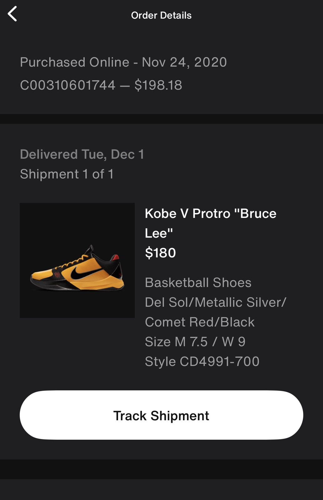 Nike Nike Kobe 5 Bruce Lee Size US 7.5 / EU 40-41 - 11 Thumbnail