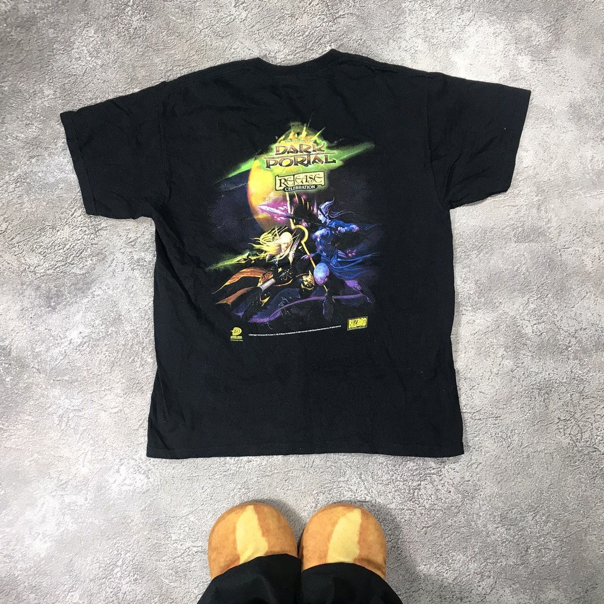 Vintage Vintage Y2K World of Warcraft Graphic Tee Dark Portal Punk L Size US L / EU 52-54 / 3 - 1 Thumbnail
