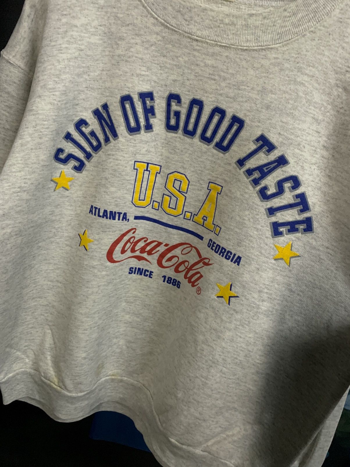 Coca Cola VINTAGE COCA COLA SWEATSHIRT Size US M / EU 48-50 / 2 - 3 Thumbnail