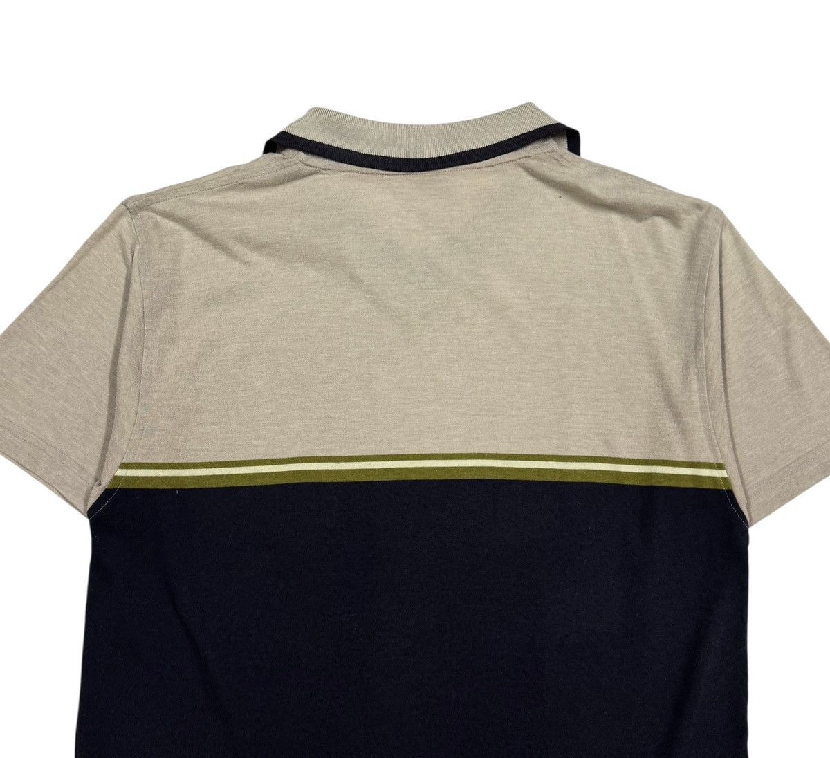 Stussy Vtg🔥90’s Stussy Striped Collar Sharp Multicolor Tee Size US M / EU 48-50 / 2 - 7 Thumbnail