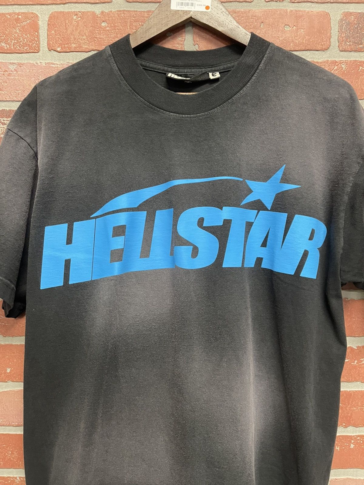 HELLSTAR Size L - Hellstar Classic Tee Blue Print Brand New! Size US L / EU 52-54 / 3 - 4 Thumbnail