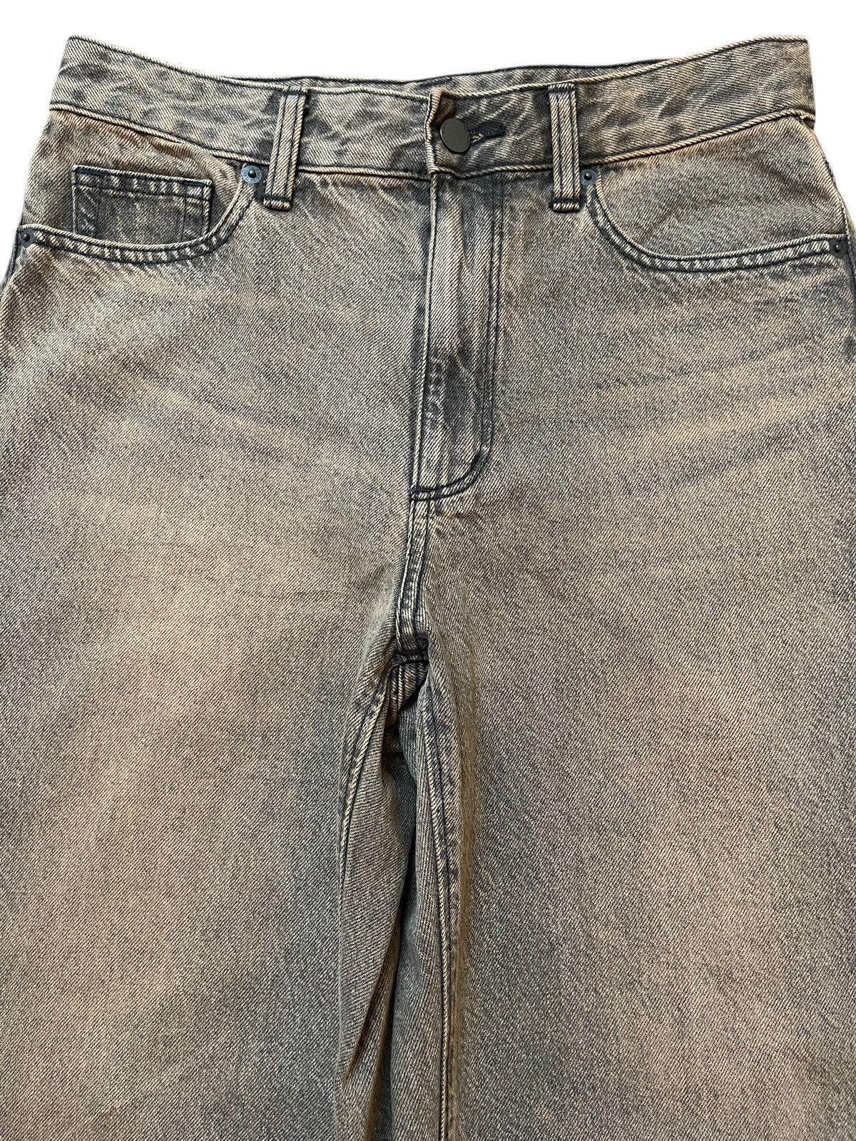 GU Vintage Japanese GU Mud Wash Faded Baggy Jeans Size US 29 - 3 Thumbnail