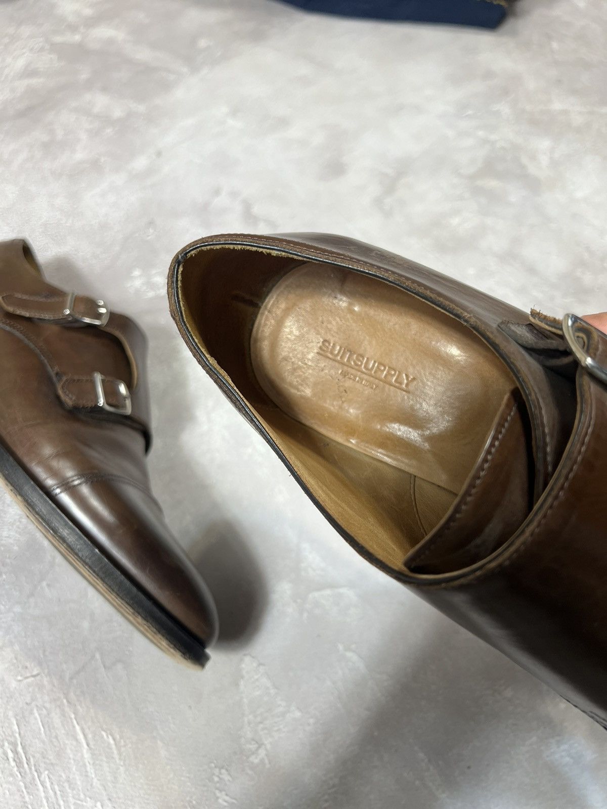 Suitsupply × Vintage SuitSupply Leather Formal Shoes Size US 9.5 / EU 42-43 - 5 Thumbnail