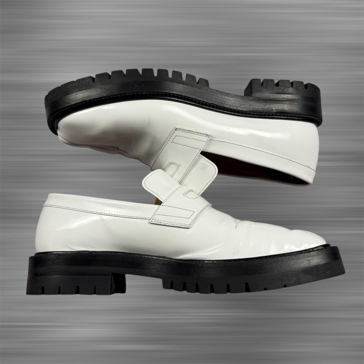 Maison Margiela Maison Margiela ‘White’ Tabi Loafers Size US 8.5 / EU 41-42 - 5 Thumbnail