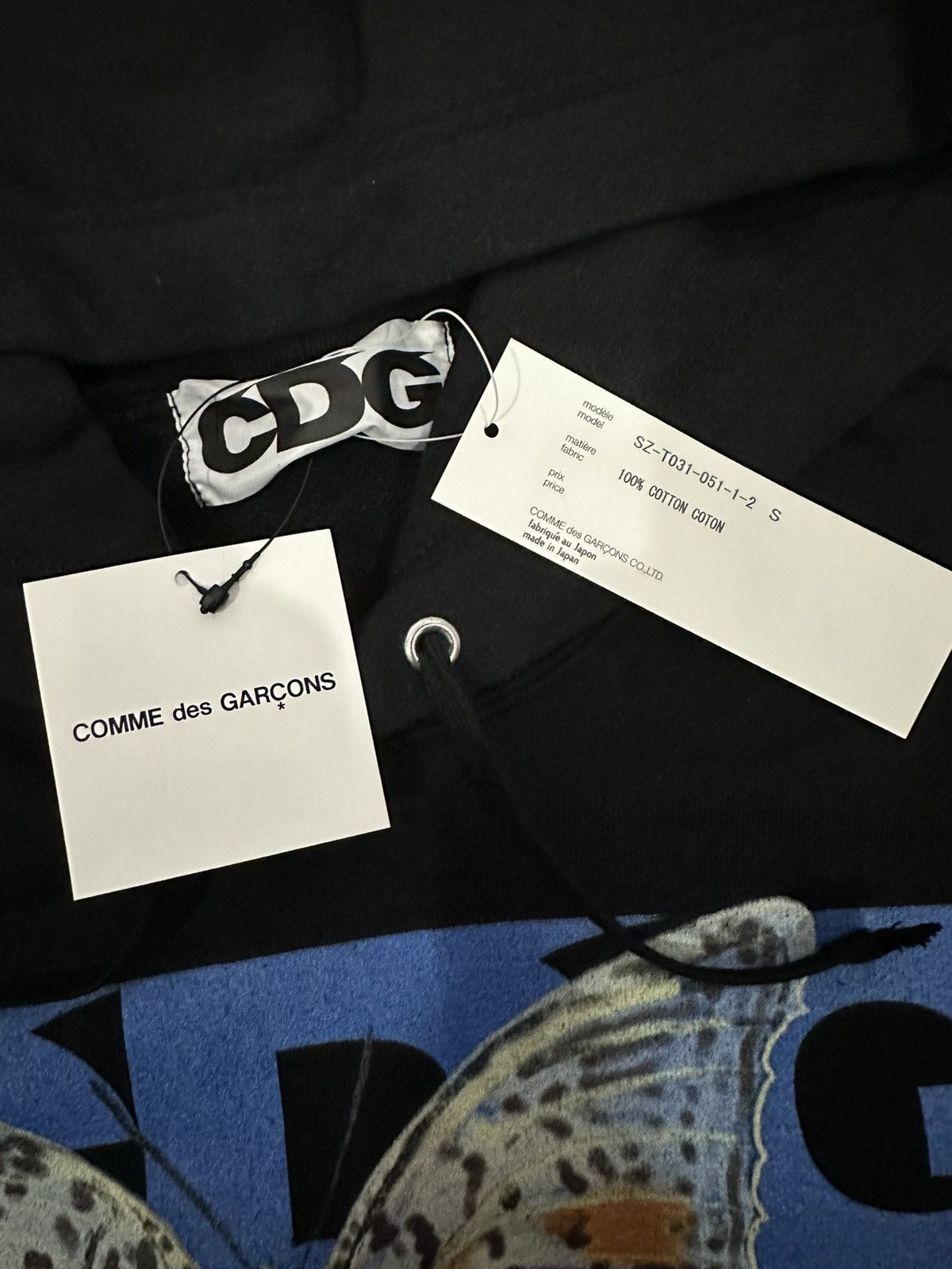 CDG by Comme des Garcons CDG x Better Butterfly Hoodie Size US S / EU 44-46 / 1 - 3 Thumbnail