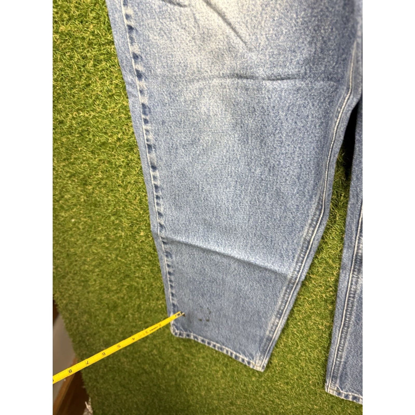 Carhartt VINTAGE Carhartt Jeans Mens 40x32 Relaxed Blue Denim B17 DST Workwear Casual Carhartt B17 Logo 5-Pocket Mens Size US 40 / EU 56 - 7 Thumbnail