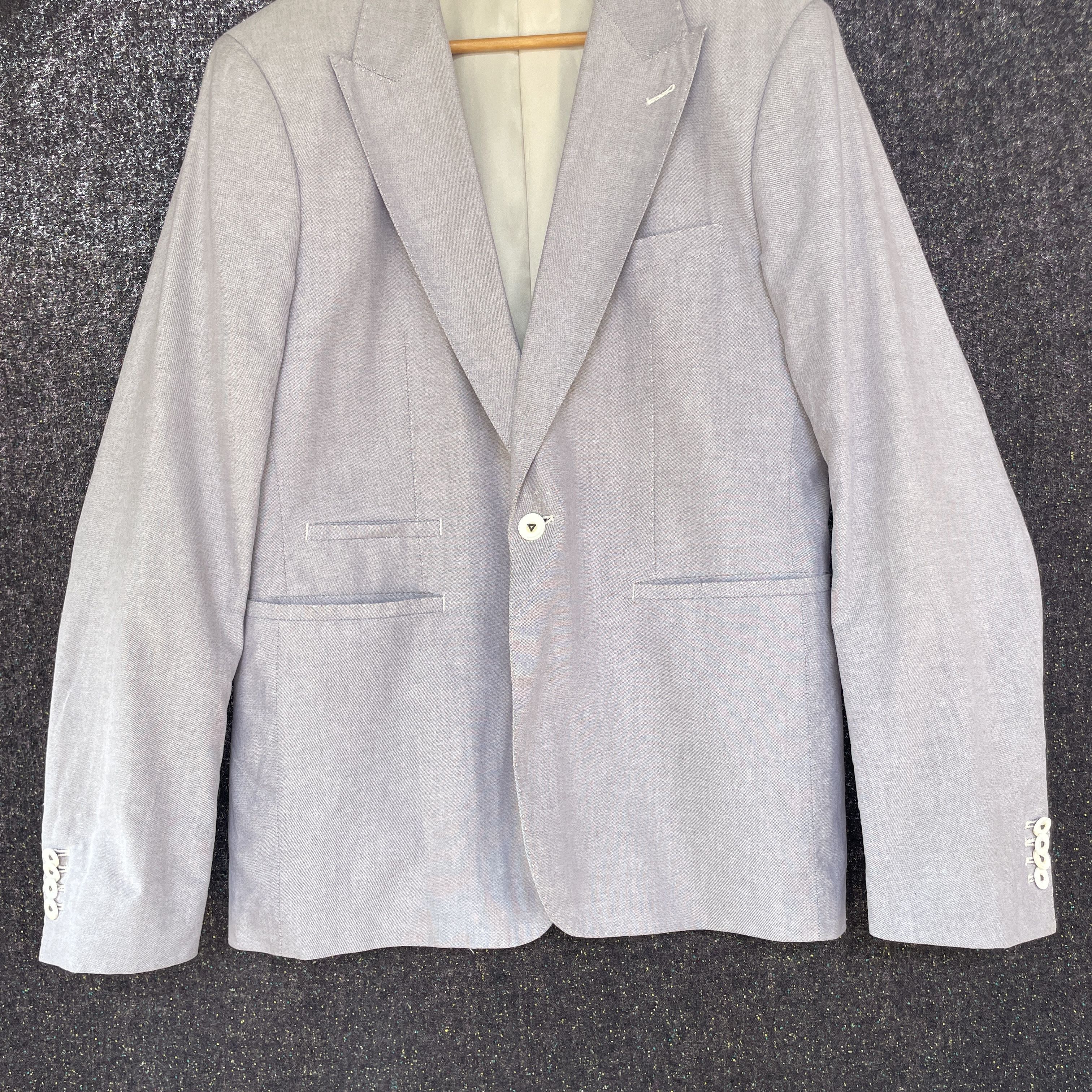 G-Star G-Star Raw Peak Lapel Cotton Blazer Size S Size 38R - 5 Thumbnail