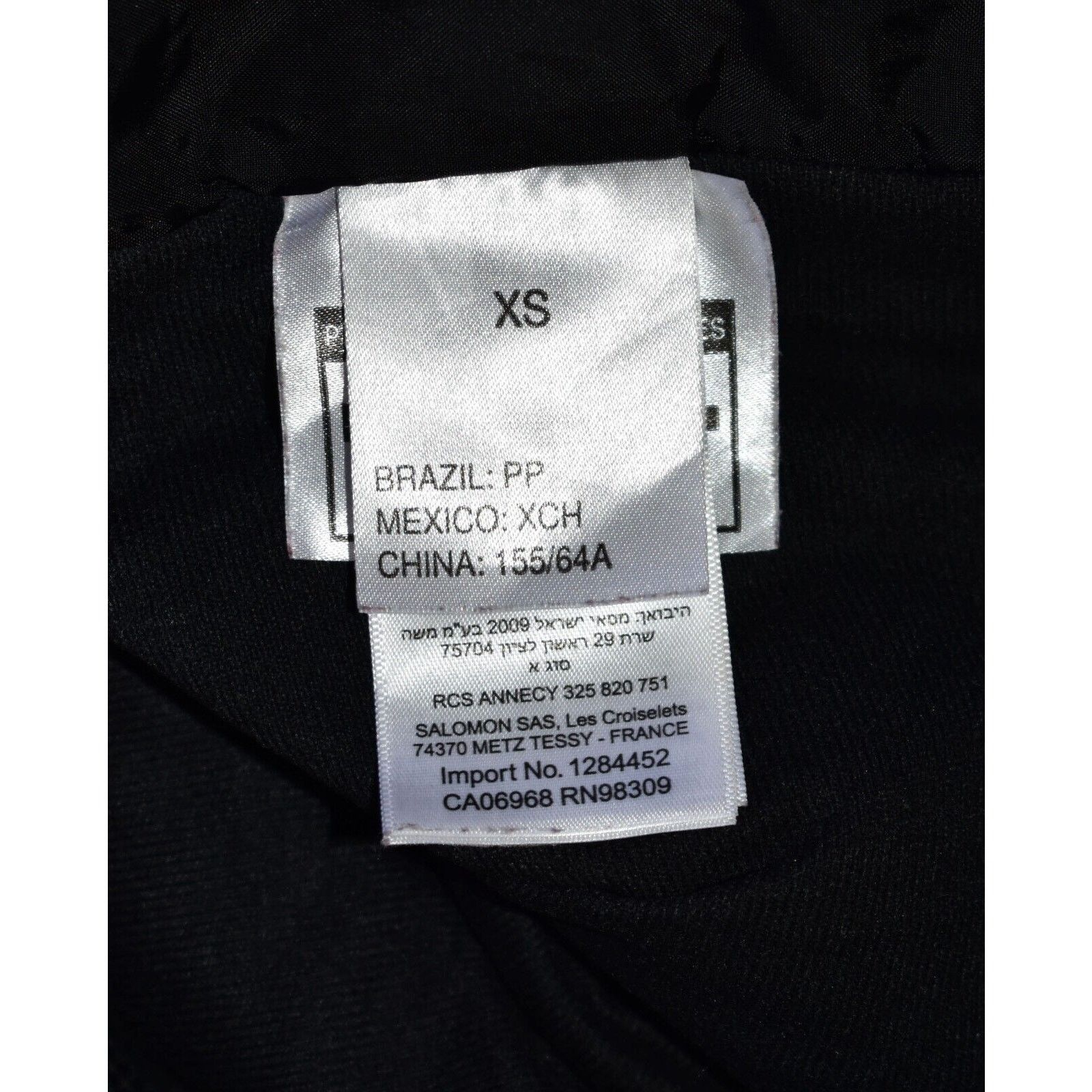 Salomon NEW SALOMON Advanced Skin Dry Black Ski Snowboard Pant Sz XS Size 27" / US 4 / IT 40 - 7 Thumbnail