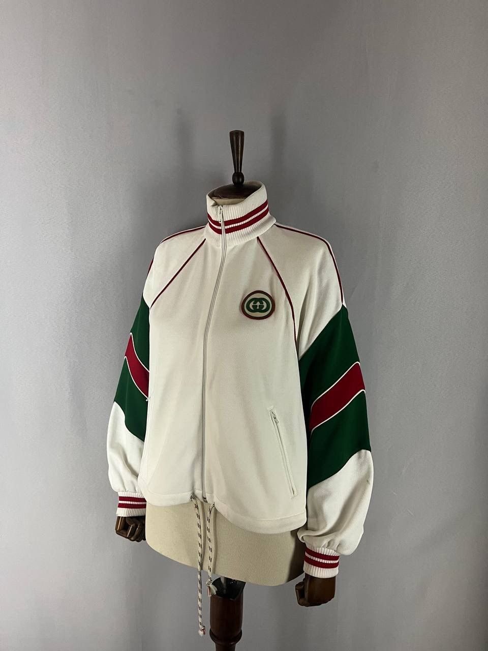 Gucci Gucci Zip Jacket Firenze White Size US S / EU 44-46 / 1 - 1 Thumbnail