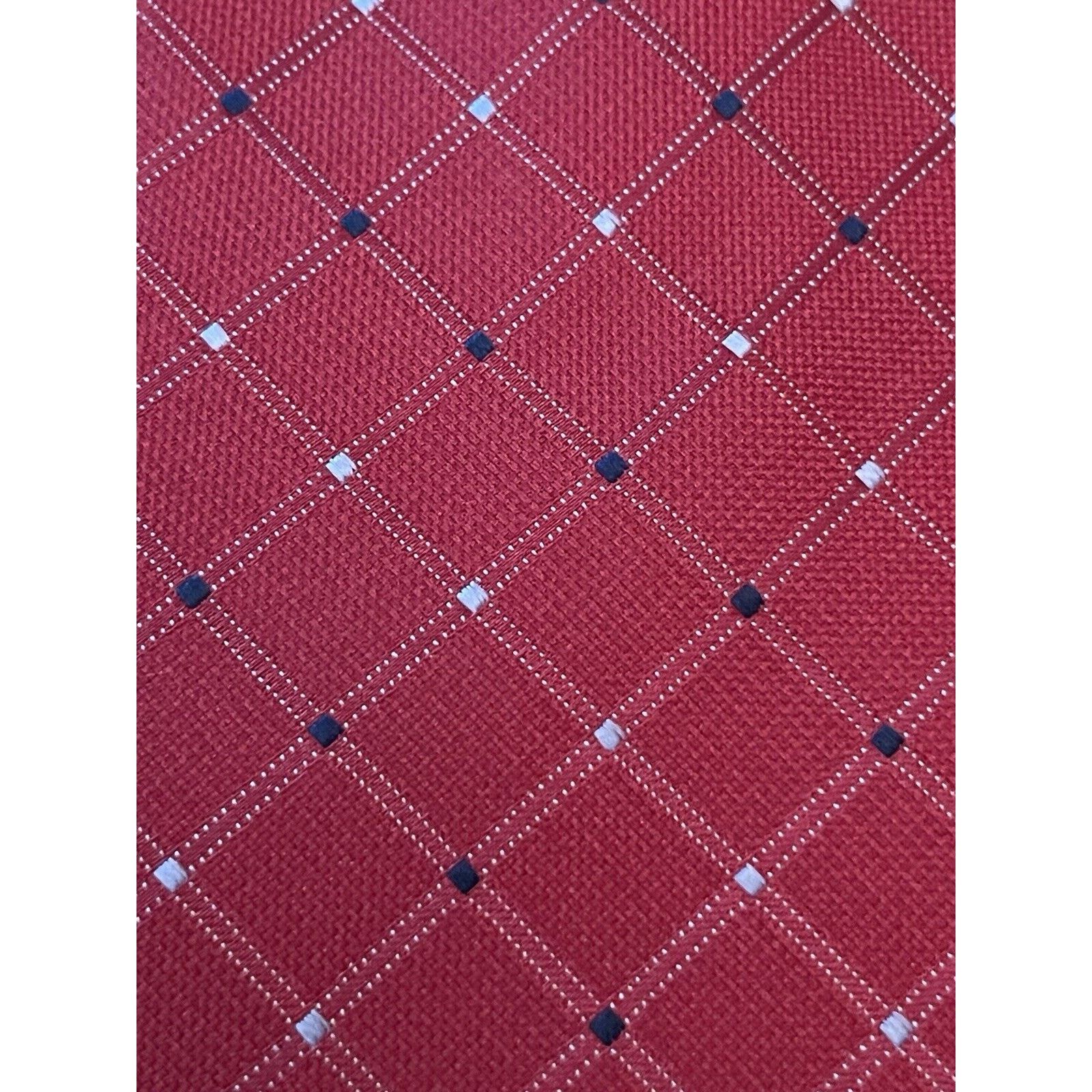 Nautica Nautica Red Blue 70% Silk 30% Polyester Made In China Size ONE SIZE - 9 Thumbnail