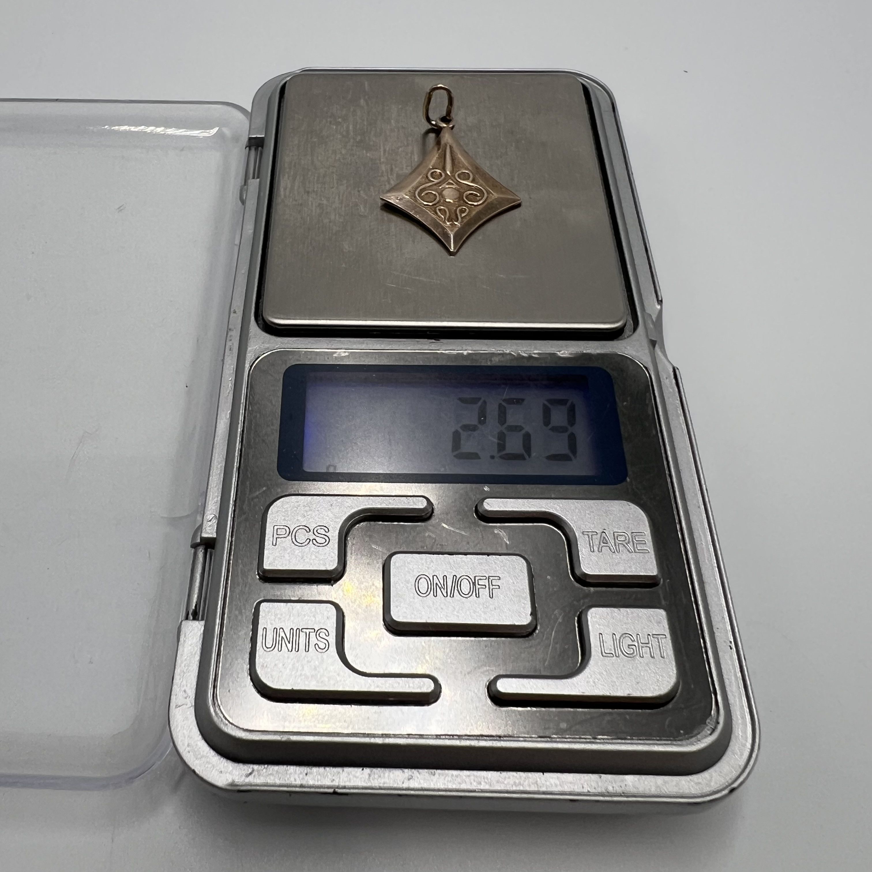 Vintage Vintage USSR Pendant Jewelry Sterling Silver 925 2.69 Size ONE SIZE - 7 Thumbnail