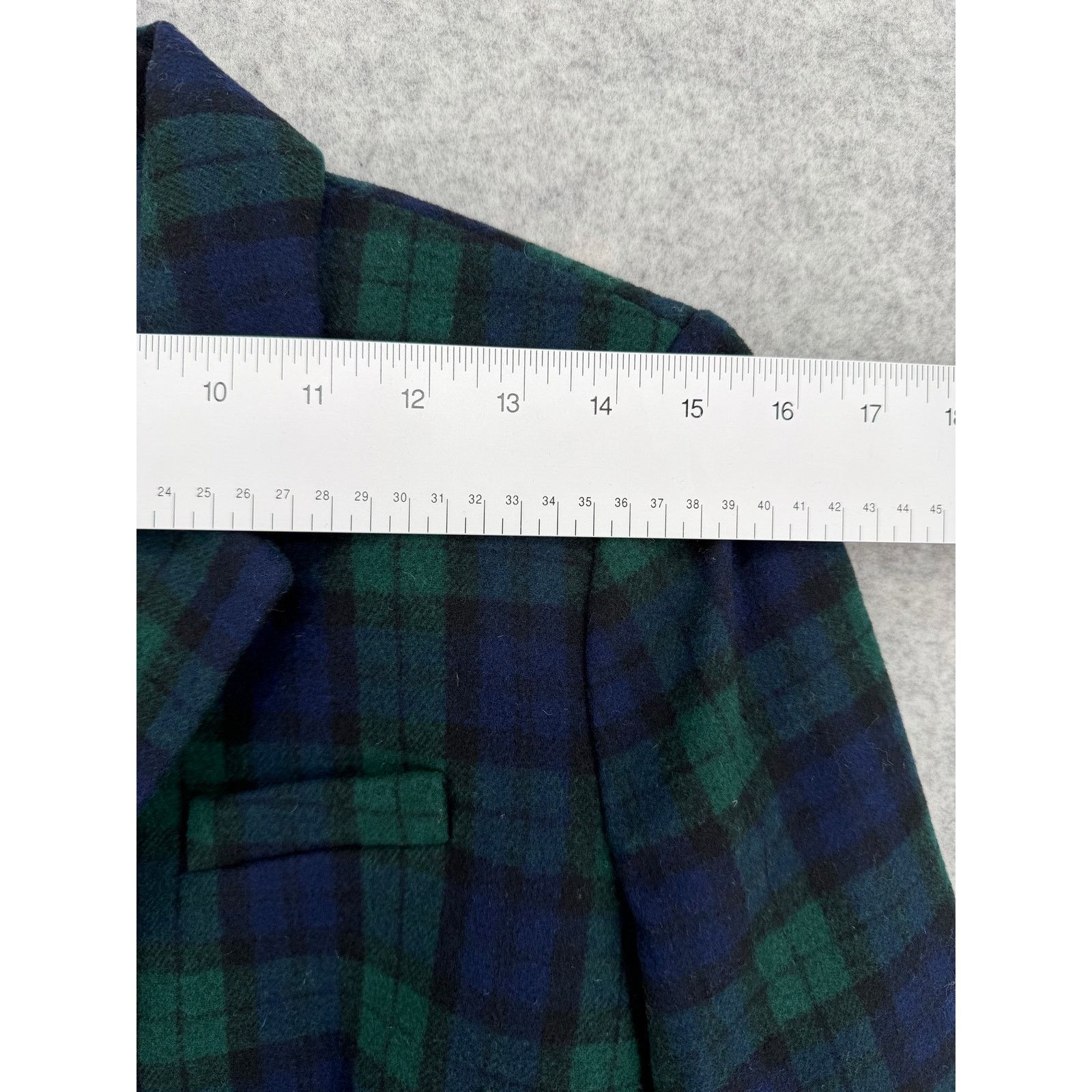 J.Crew J.Crew Blackwatch Plaid Green/Blue Schoolboy Blazer Size M / US 6-8 / IT 42-44 - 11 Thumbnail