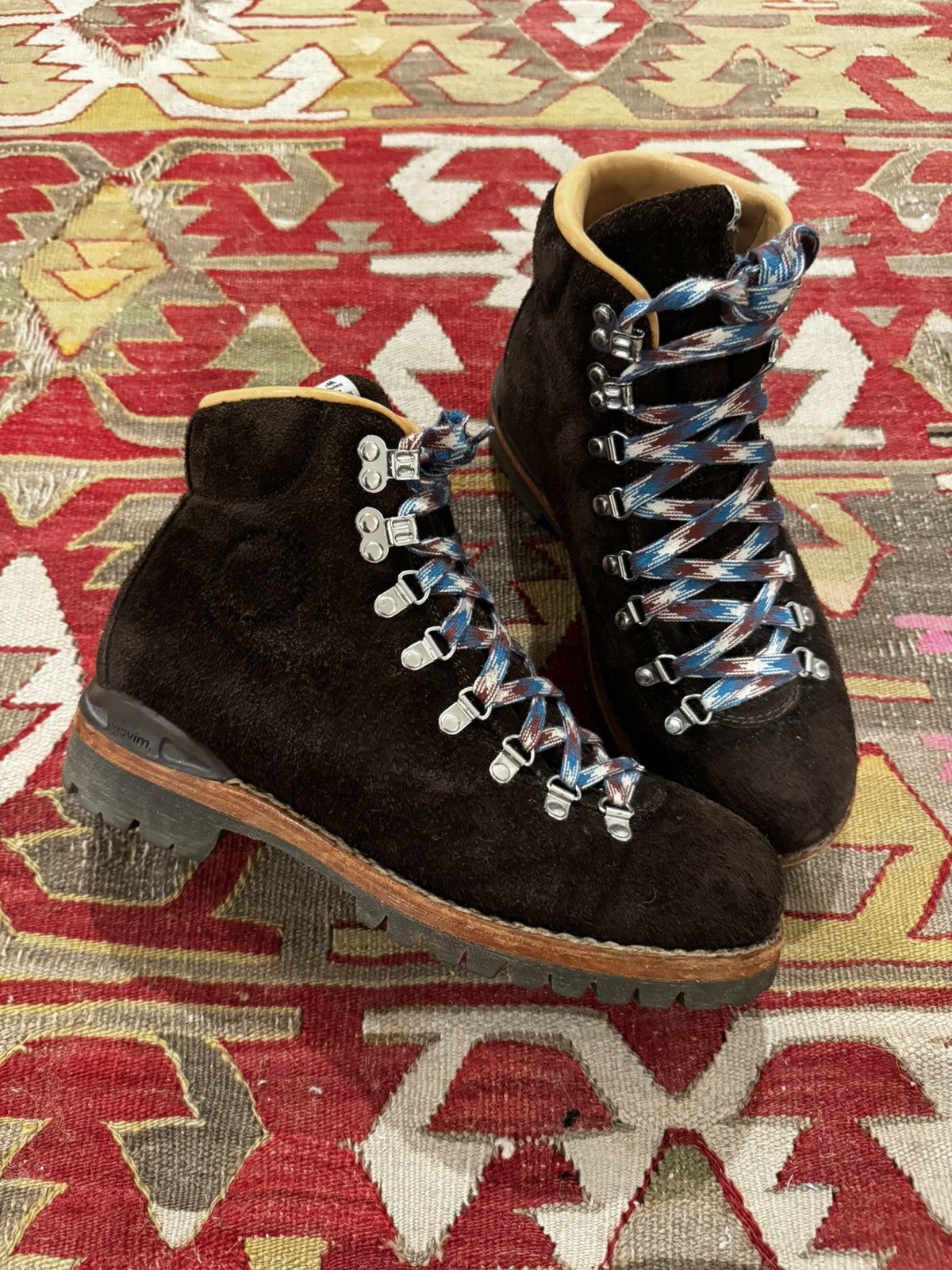 Visvim Brown Suede Whymper Boots