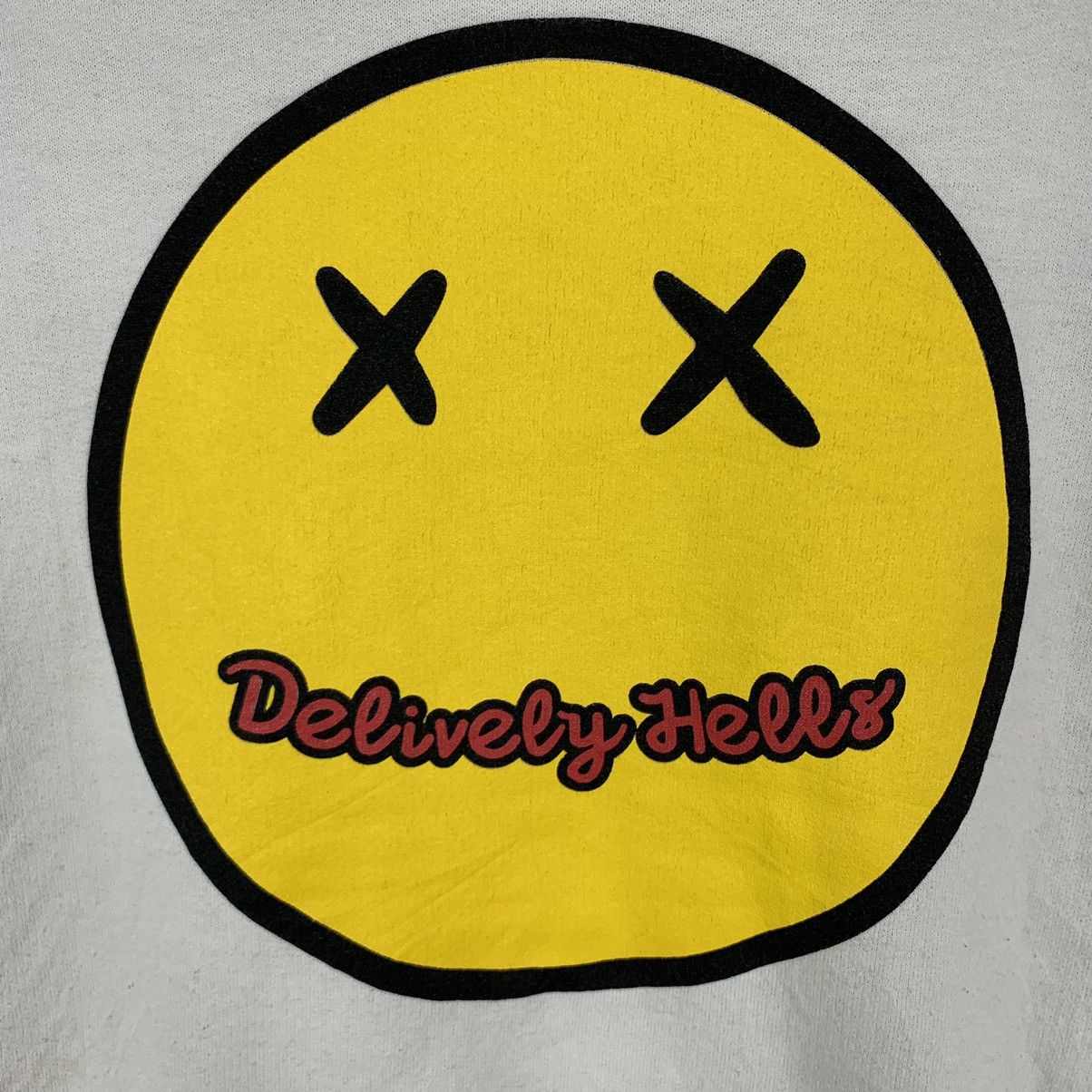 Flagstuff Vintage Delivery Hells X Flagstuff Hoodie Smile Sweater Size US L / EU 52-54 / 3 - 5 Thumbnail