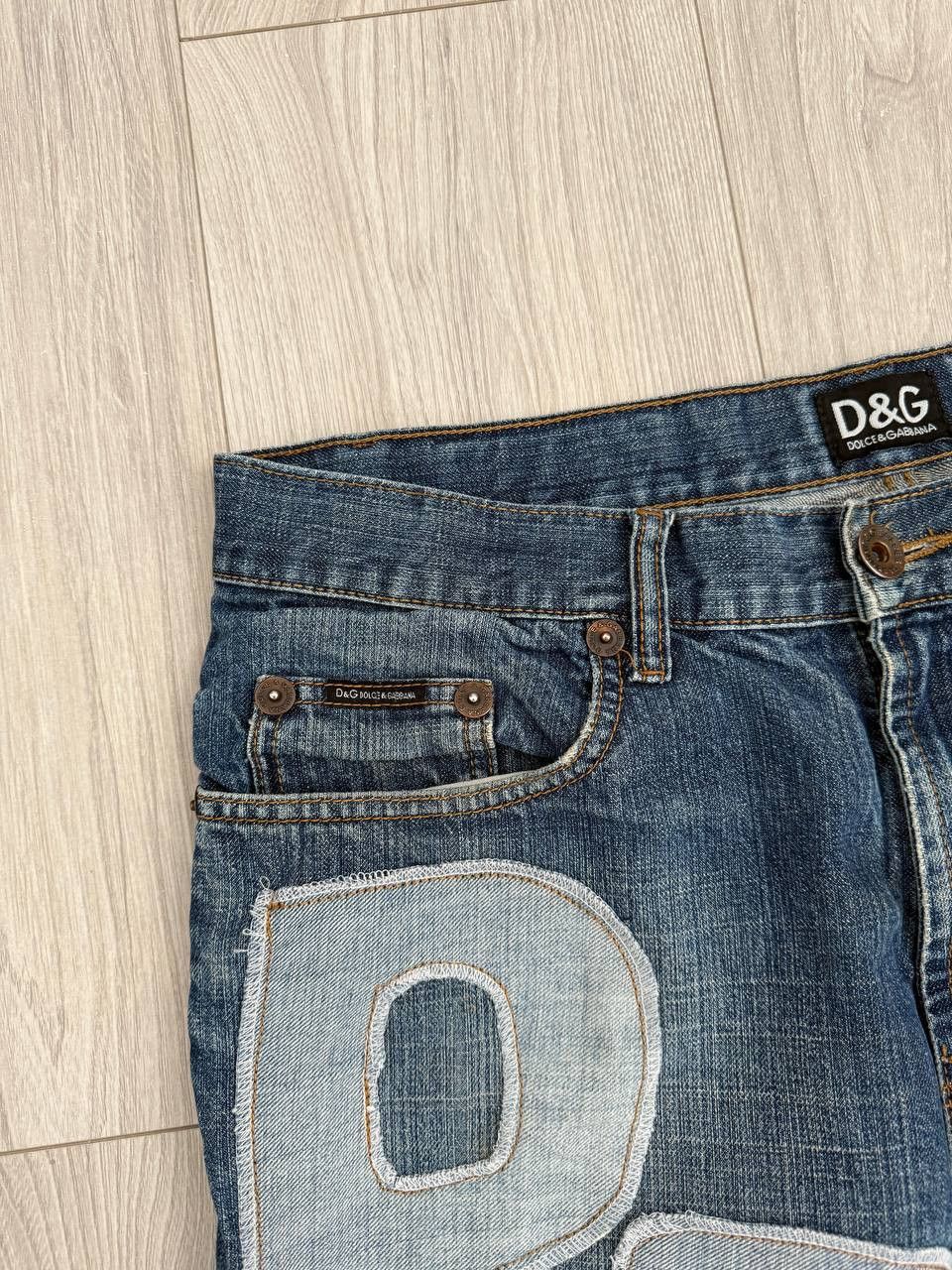 Dolce & Gabbana Dolce & Gabanna Jeans Big Logo Denim Jeans Size US 36 / EU 52 - 3 Thumbnail