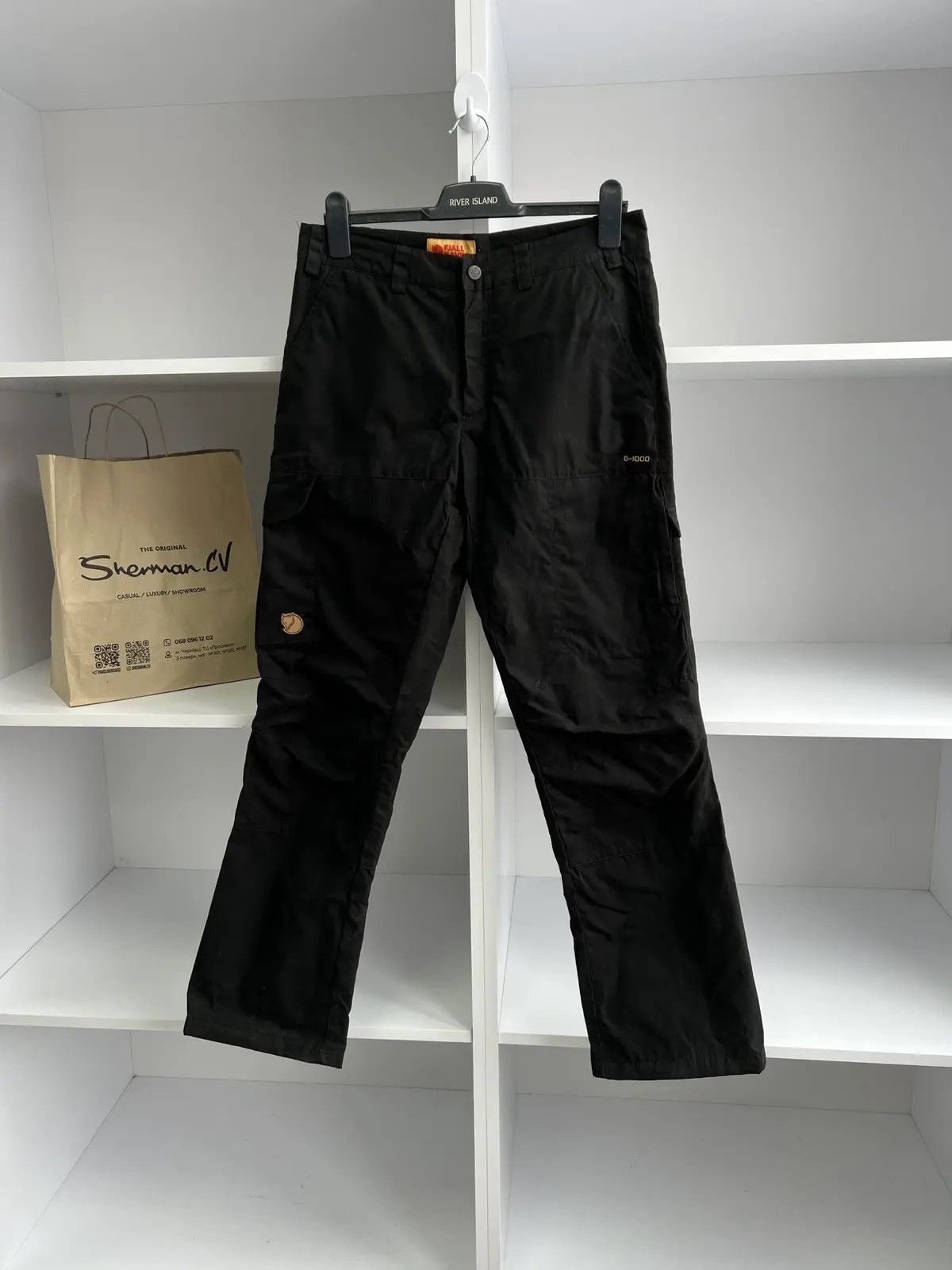 Fjallraven × Vintage Fjallraven g-1000 vintage outdoor cargo pants Size US 34 / EU 50 - 3 Thumbnail