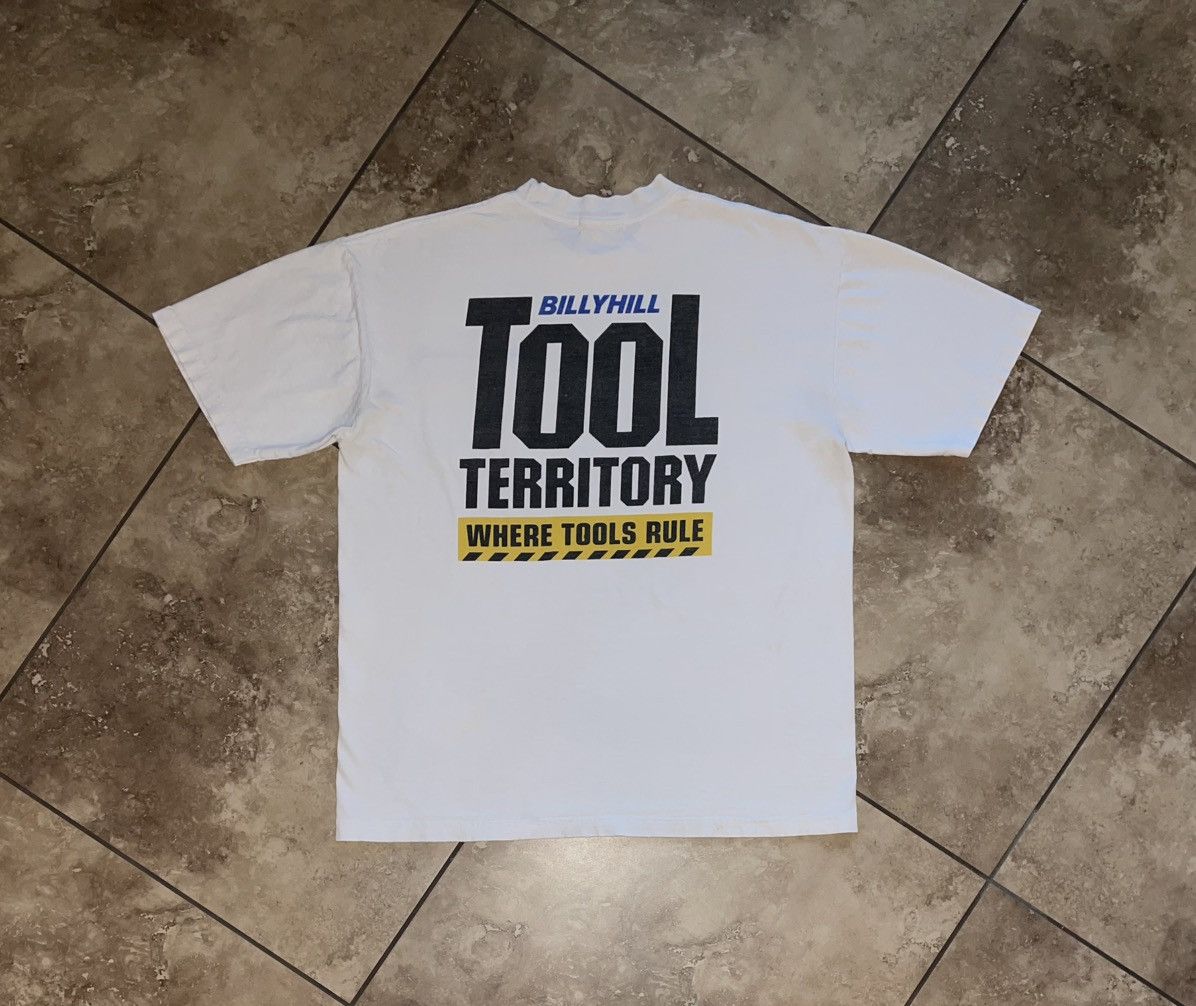 Billy Hill Billy Hill Tool Territory Where Tools Rule Pocket Tee White Size US L / EU 52-54 / 3 - 2 Thumbnail