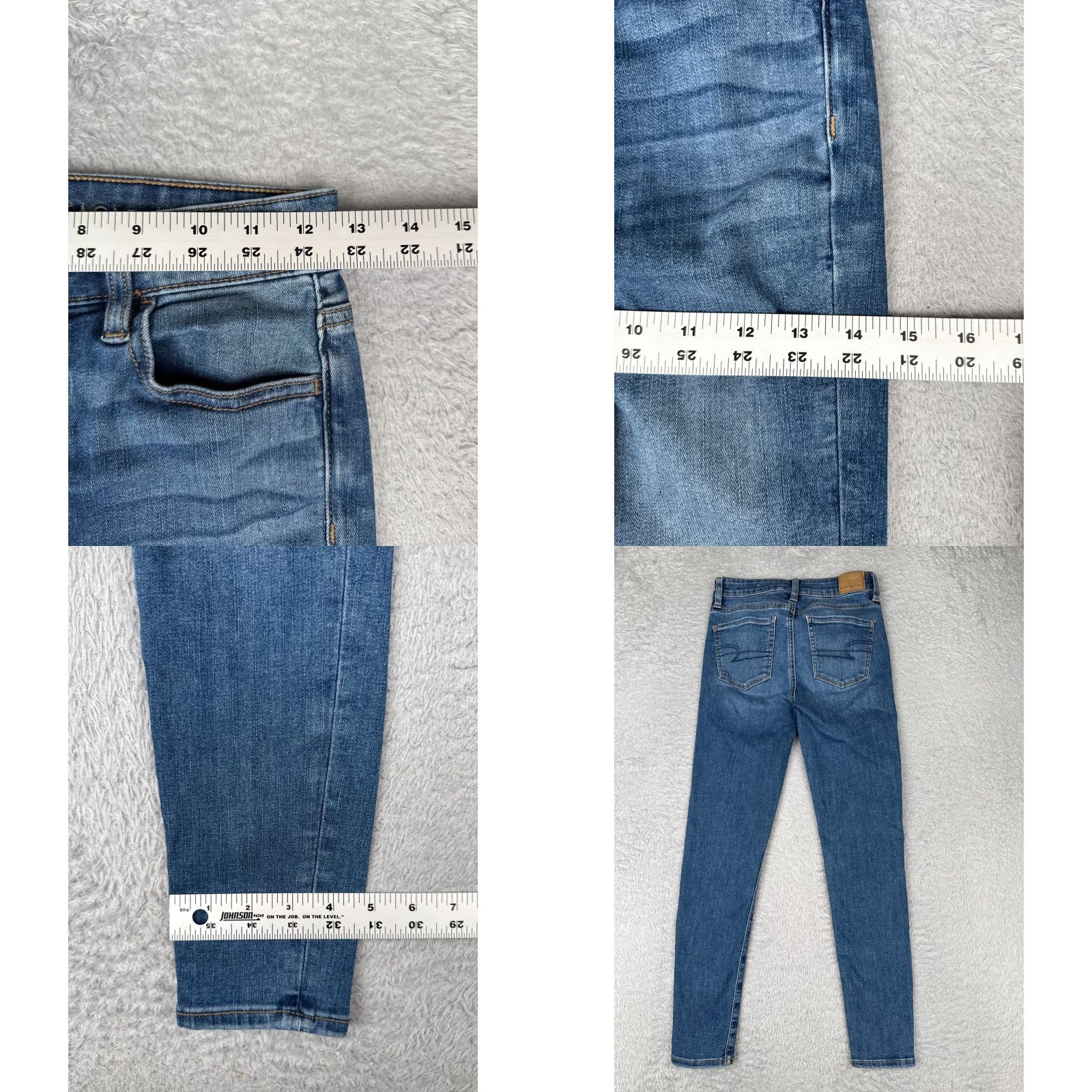American Eagle Outfitters American Eagle Jeans Women 0 Blue Mid Rise Stretch Crop Skinny 26L 5-Pocket Denim Logo Embroidered 90s Vintage? No, keep. End gender: Womens Size 25" / US 0 / IT 36 - 9 Thumbnail