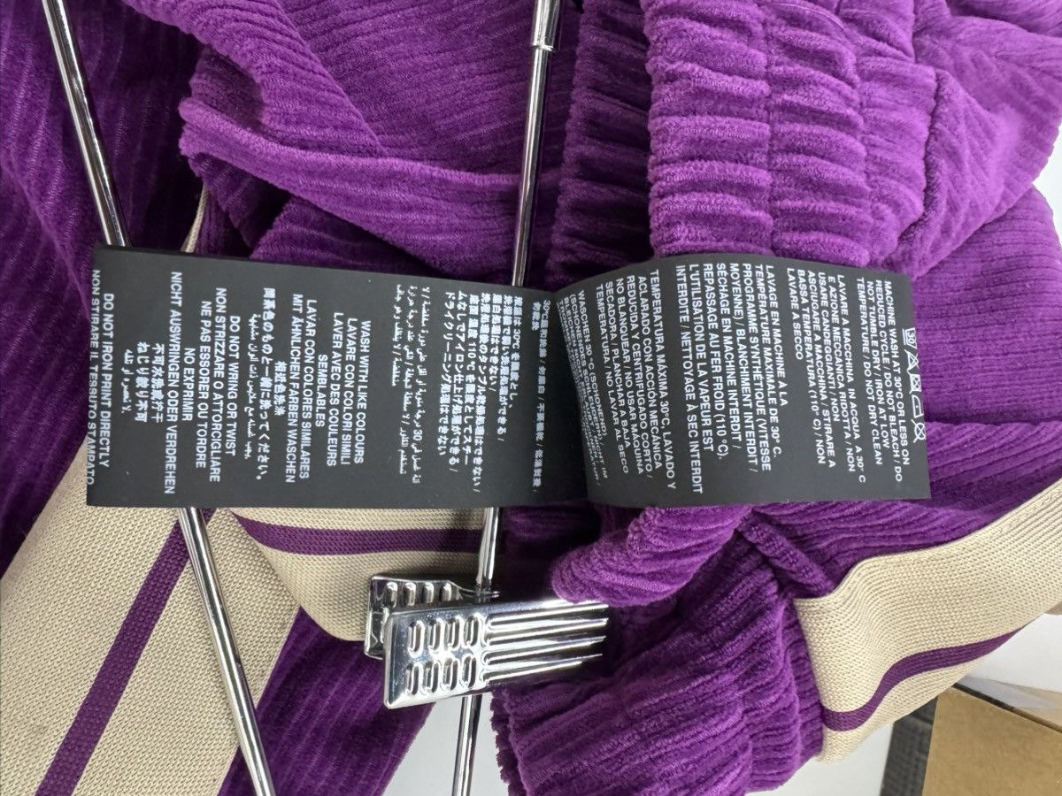 Palm Angels Palm Angels Corduroy Fleece Track Pants Purple / Size Small Size US 30 / EU 46 - 3 Thumbnail