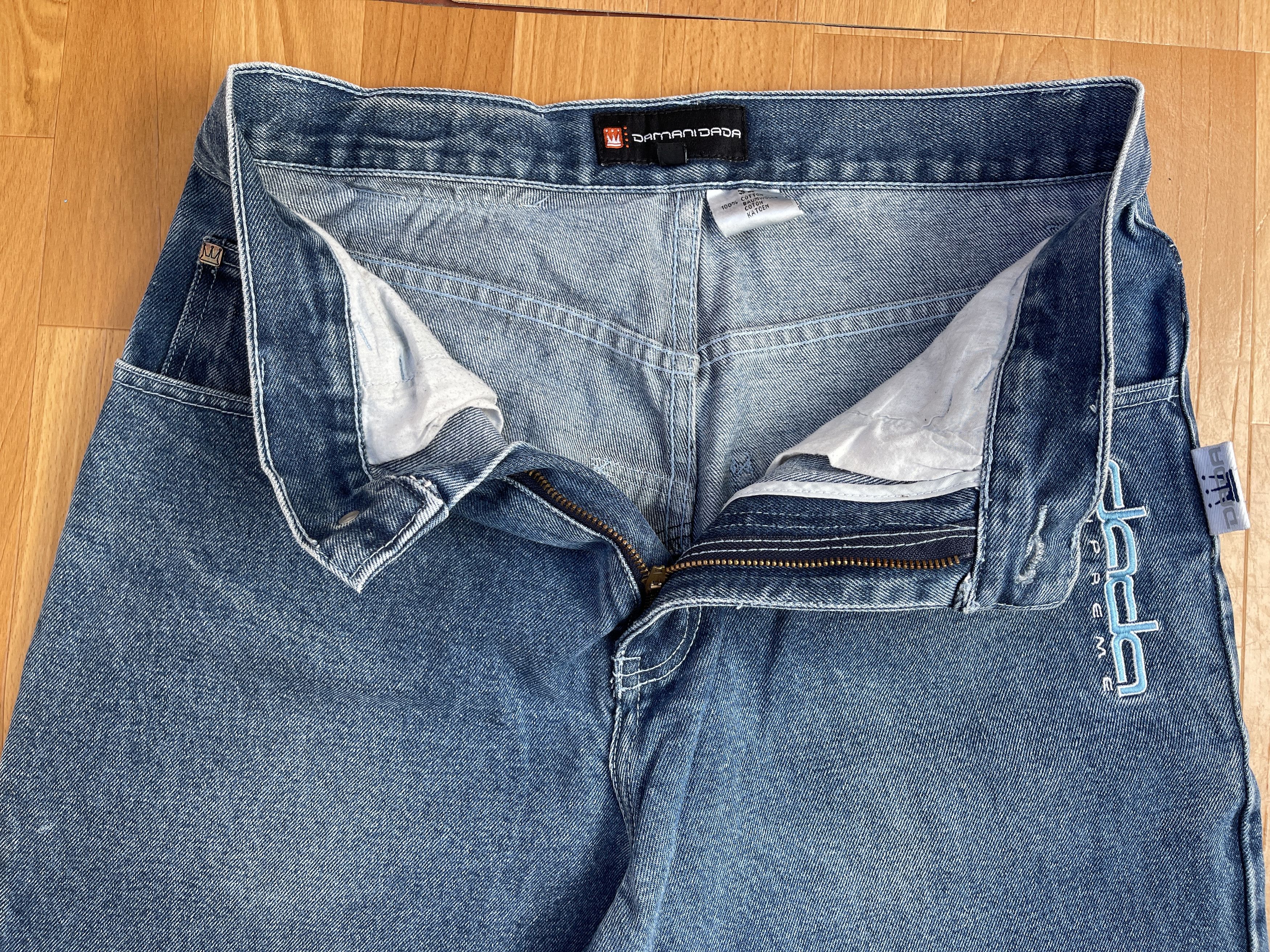 Damani Dada Damani Dada jeans, vintage baggy jeans, 90s hip hop size 32 Size US 32 / EU 48 - 6 Thumbnail