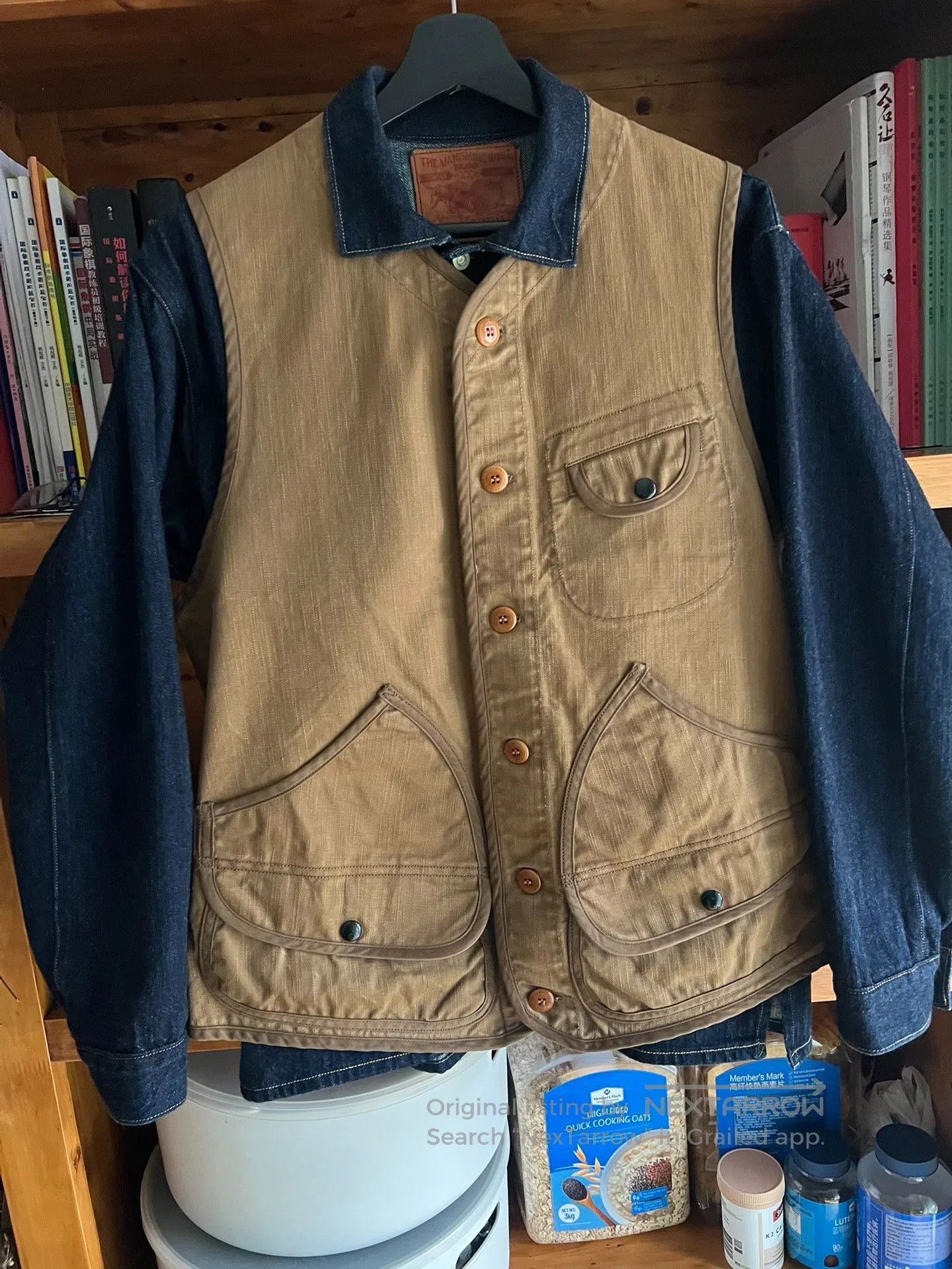 Freewheelers Freewheelers Vintage Twill Lumberjack Multi-pocket Vest. Size US XXS / EU 40 - 4 Thumbnail