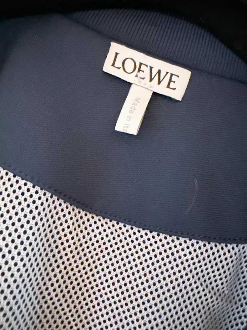 Loewe LOEWE Navy blue high collar sportswear jacket Size XS / US 0-2 / IT 36-38 - 7 Thumbnail