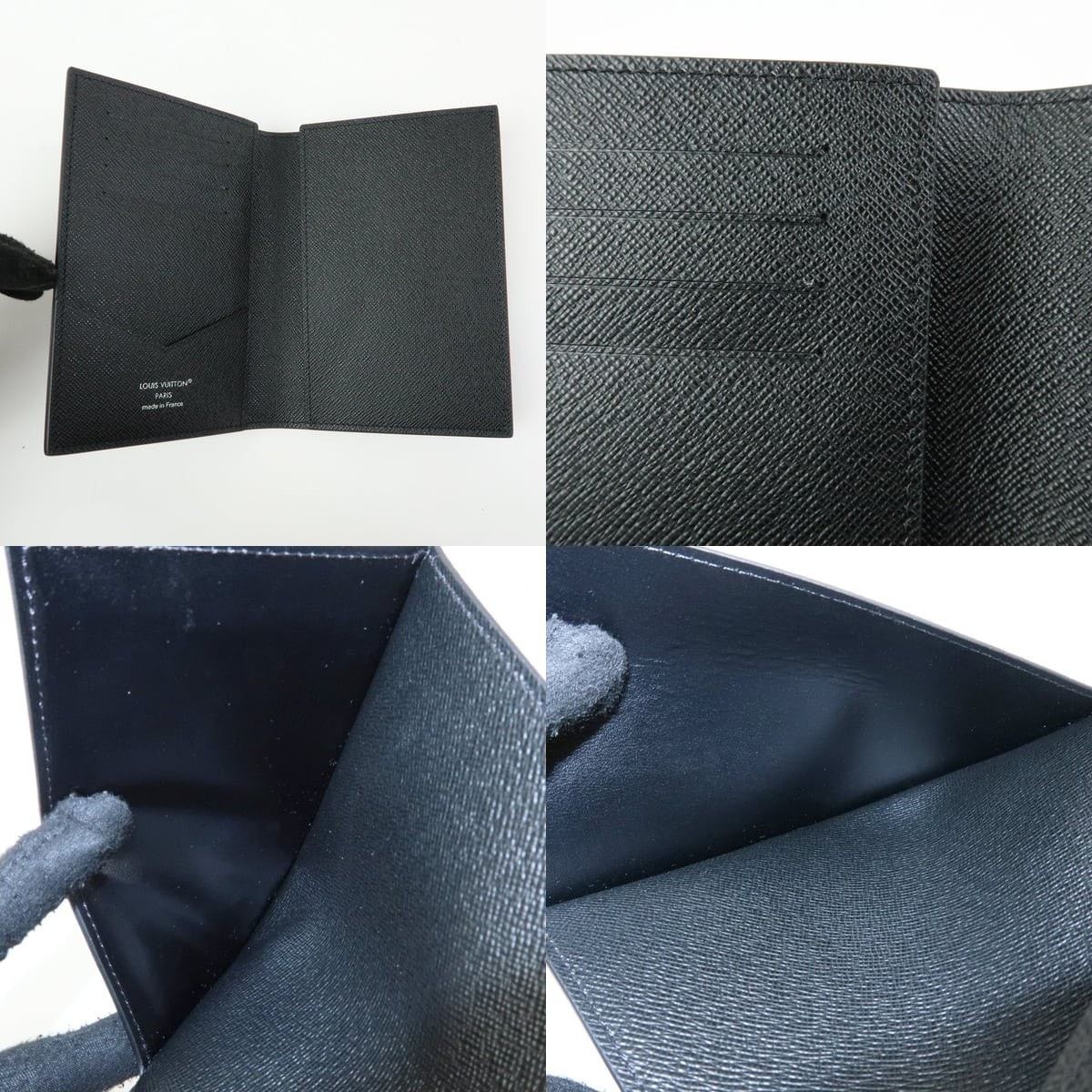 Louis Vuitton Louis Vuitton Monogram Eclipse Couverture de Passeport NM Size ONE SIZE - 6 Thumbnail