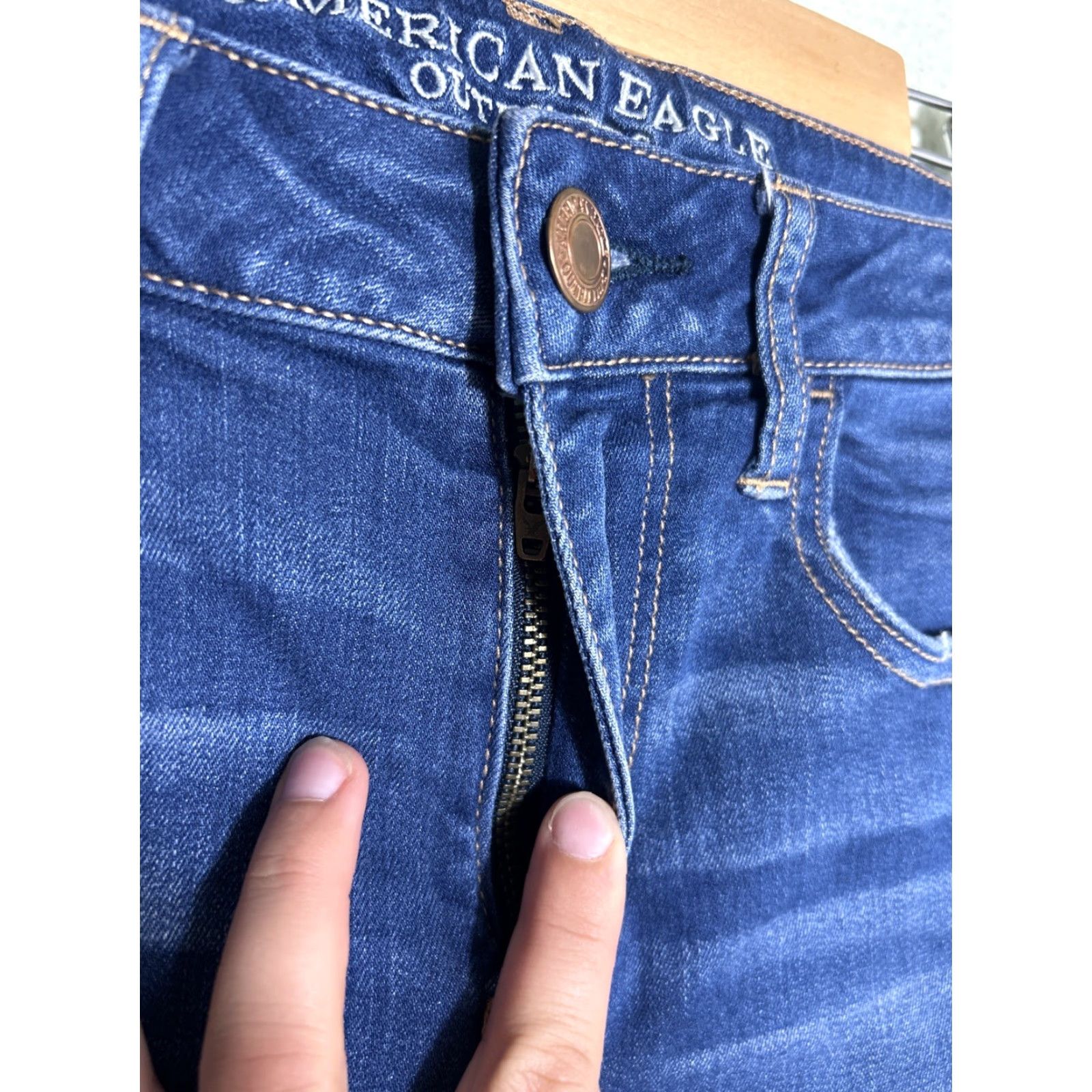 American Eagle Outfitters **American Eagle Outfitters Women Size 6 Darkwash Skinny Jeans 27x29** User: American Eagle Outfitters Women Size 6 Darkwash Skinny Jeans 27x29 Size 30" / US 8 / IT 44 - 6 Thumbnail