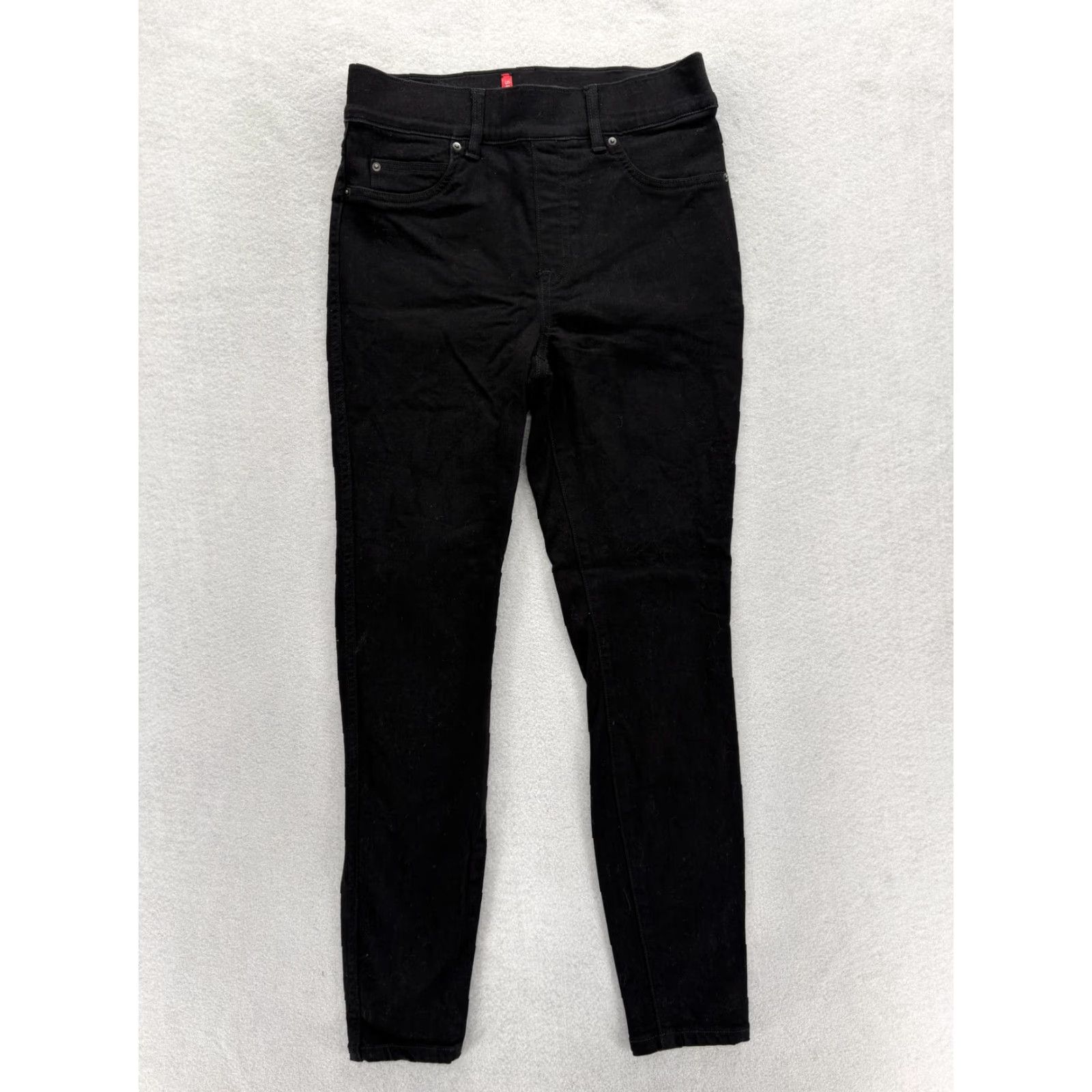 Spanx Spanx High-Rise Ankle Skinny Shaping Jeans Womens Small Black Tummy Control Pant Size 28" / US 6 / IT 42 - 2 Thumbnail