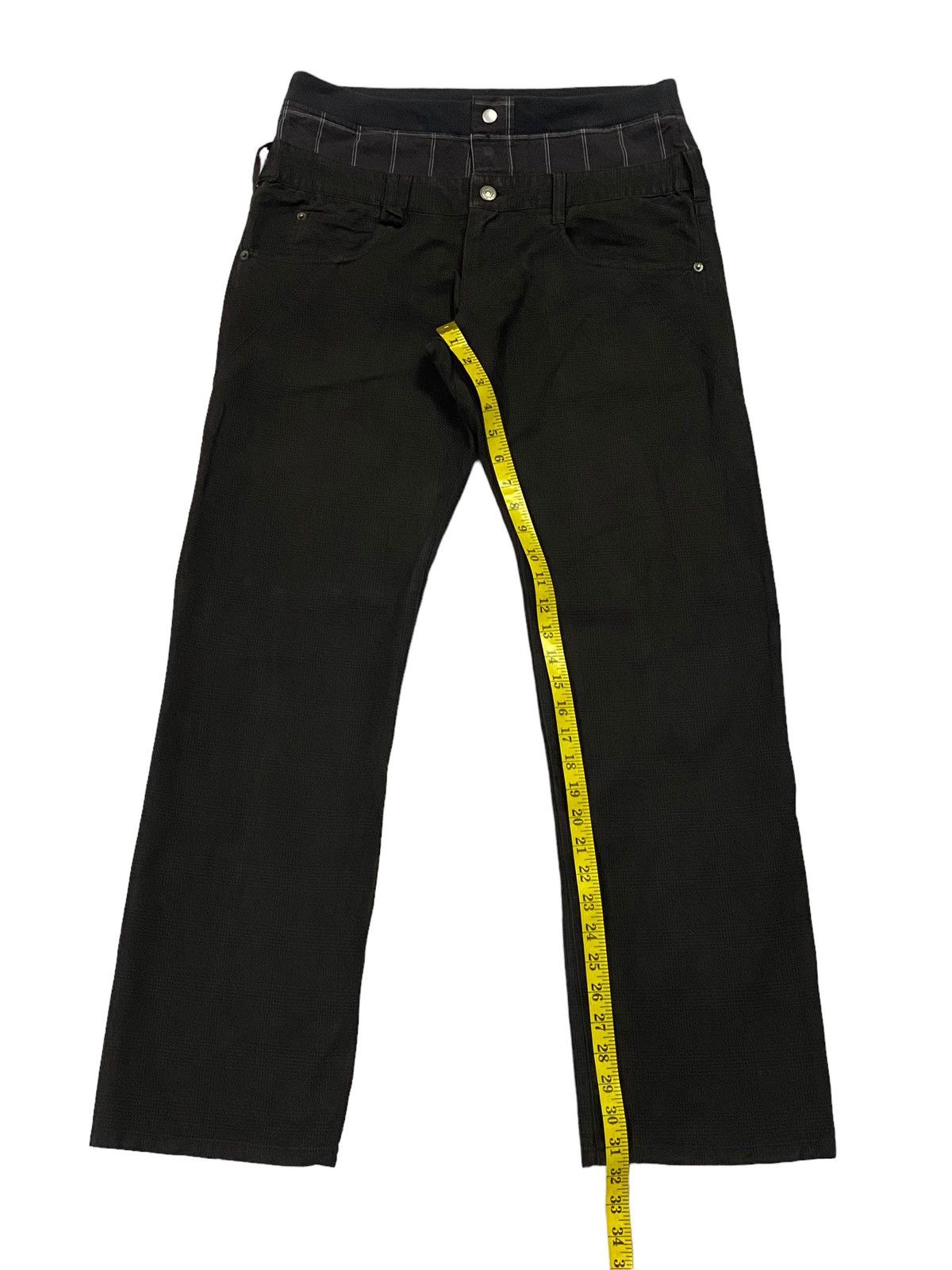 Japanese Brand × PPFM PPFM Double Waist Pants Size US 32 / EU 48 - 6 Thumbnail