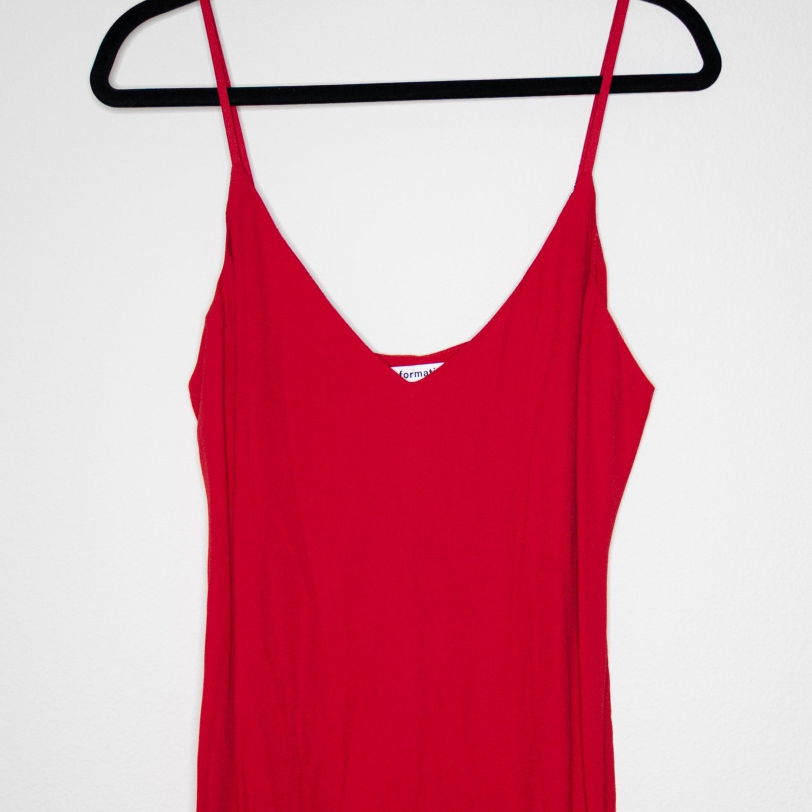 Reformation Reformation Marlowe Slip Dress Cherry Size M / US 6-8 / IT 42-44 - 5 Thumbnail