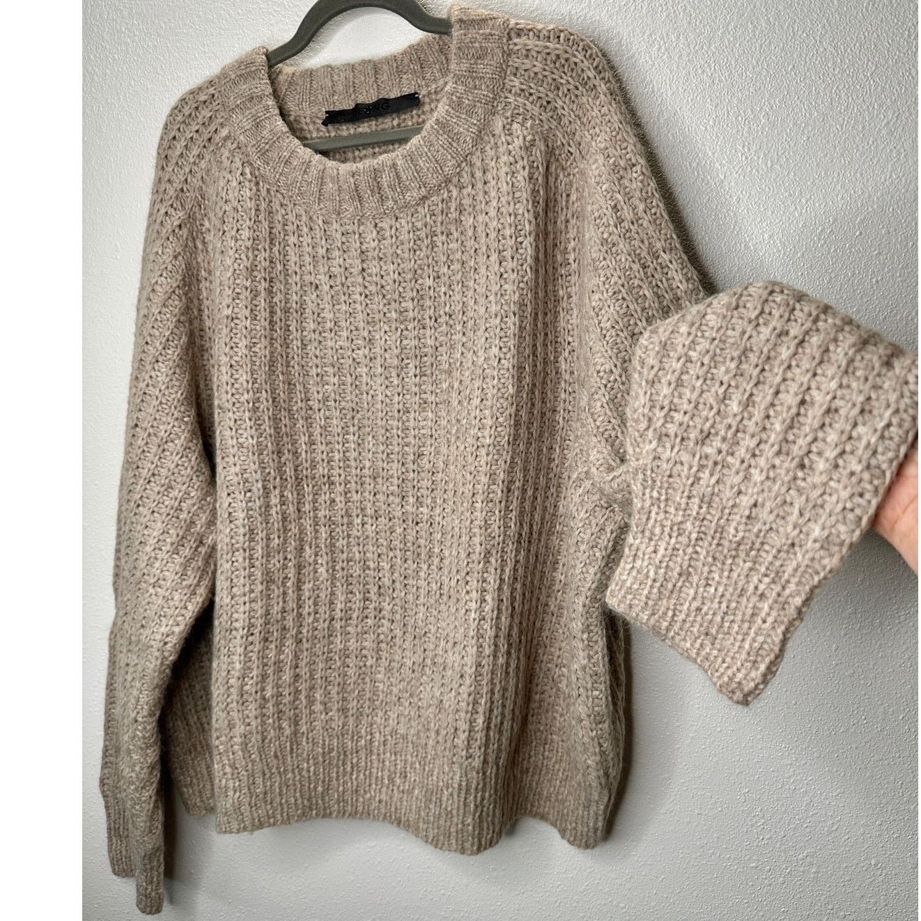 Other Eugene Ong Hand Knit Beige Chunky Knit Long Sleeve Sweater L Size L / US 10 / IT 46 - 1 Thumbnail