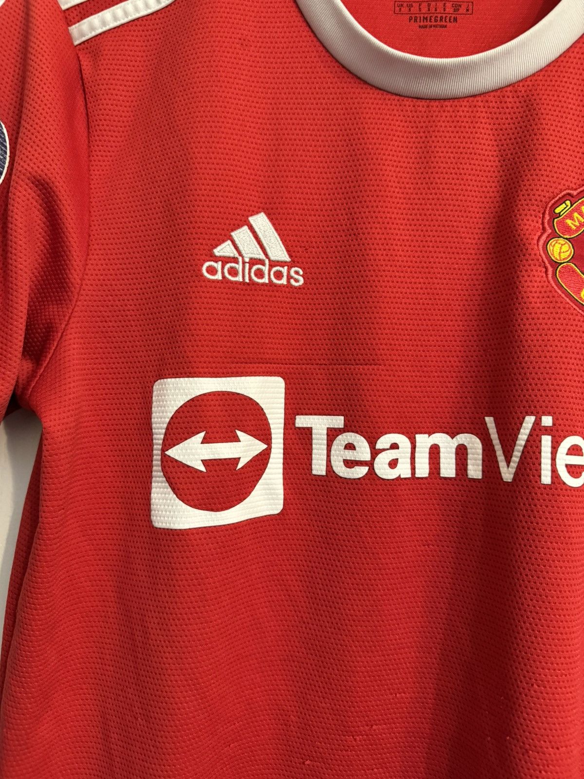 Adidas × Vintage RONALDO Manchester United 2021/22 Adidas Jersey Blockore S Size US S / EU 44-46 / 1 - 10 Thumbnail