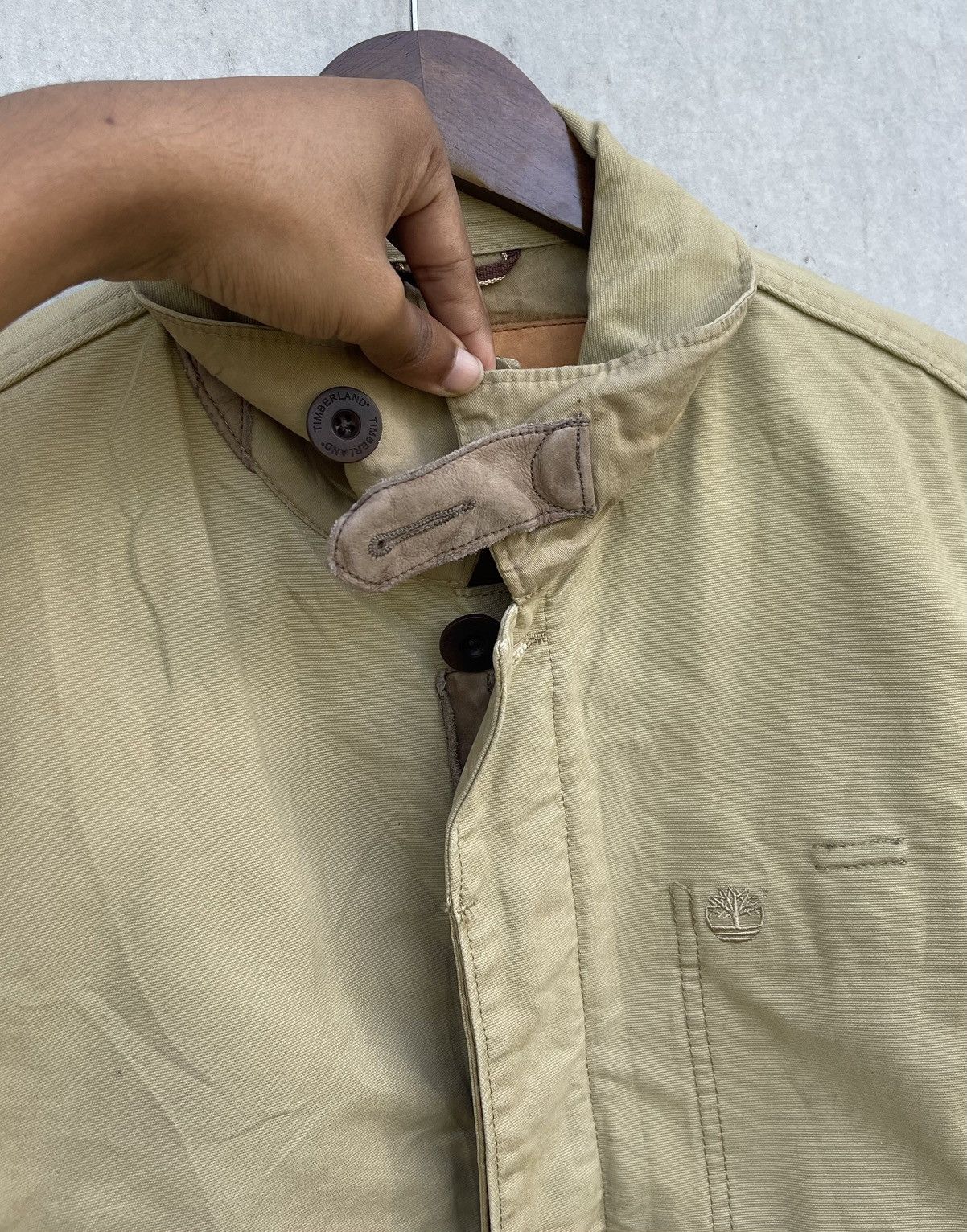 Timberland 🔥Vintage 90's Timberland Men's Canvas Chore Jacket Size US M / EU 48-50 / 2 - 7 Thumbnail