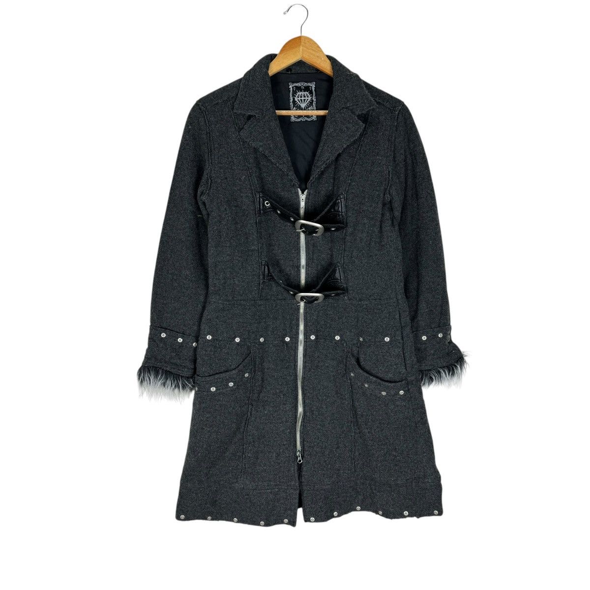Japanese Brand ☀️ALGONQUINS BONDAGE LONG COAT JACKET Size M / US 6-8 / IT 42-44 - 2 Thumbnail